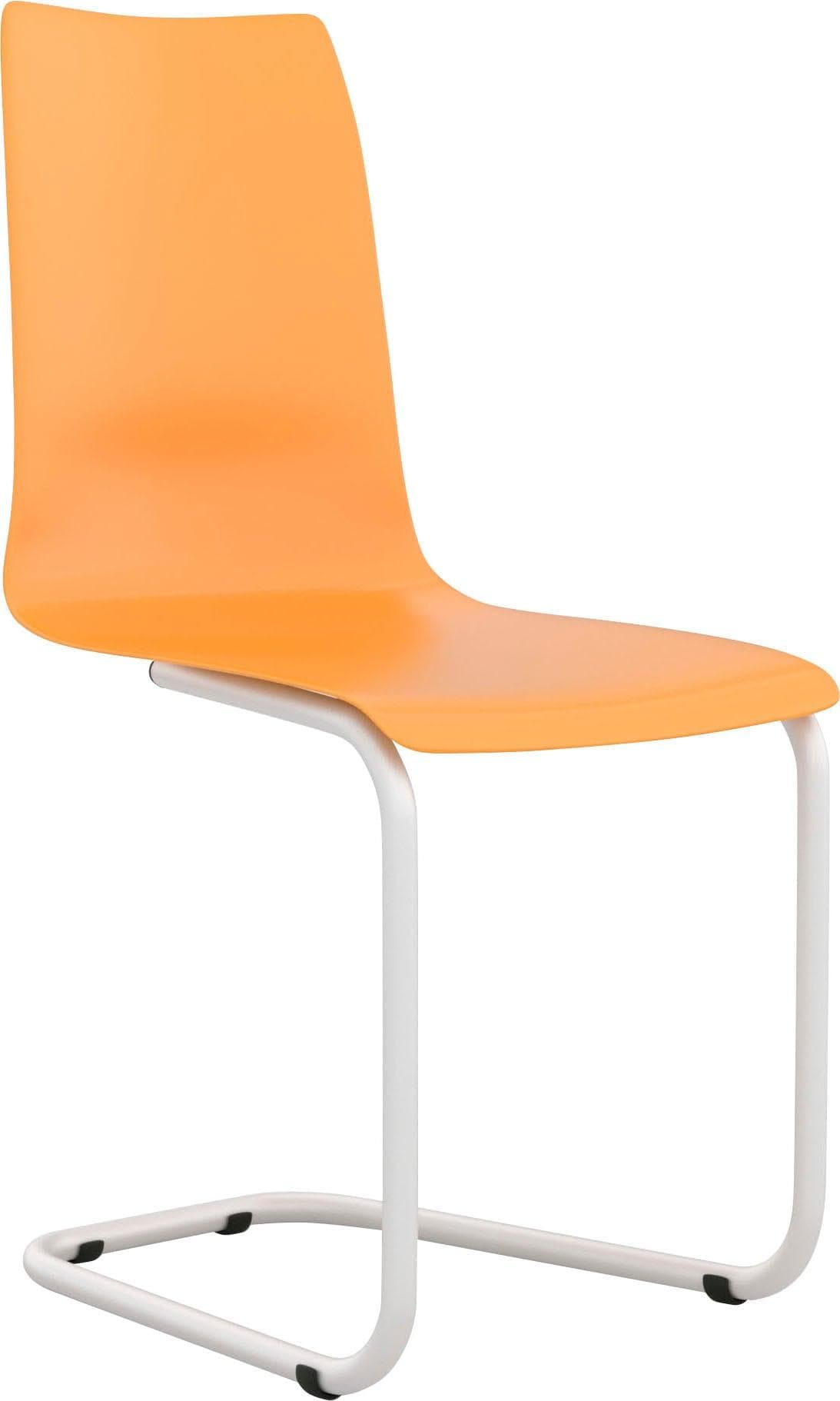 Freischwinger TOJO Stuhl Orange Polypropylen