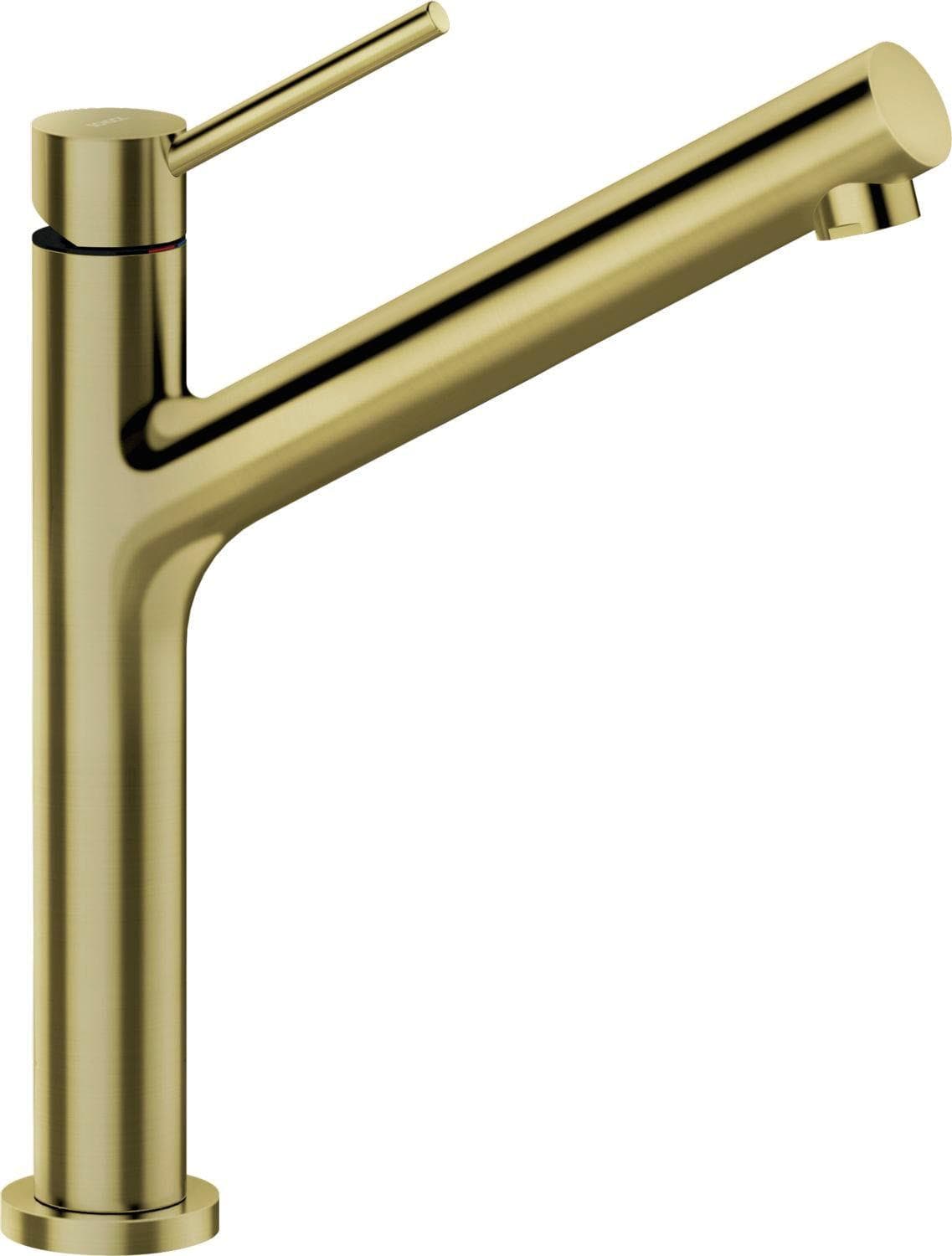 Küchenarmatur SCHOCK DION FA Weißgold Messing