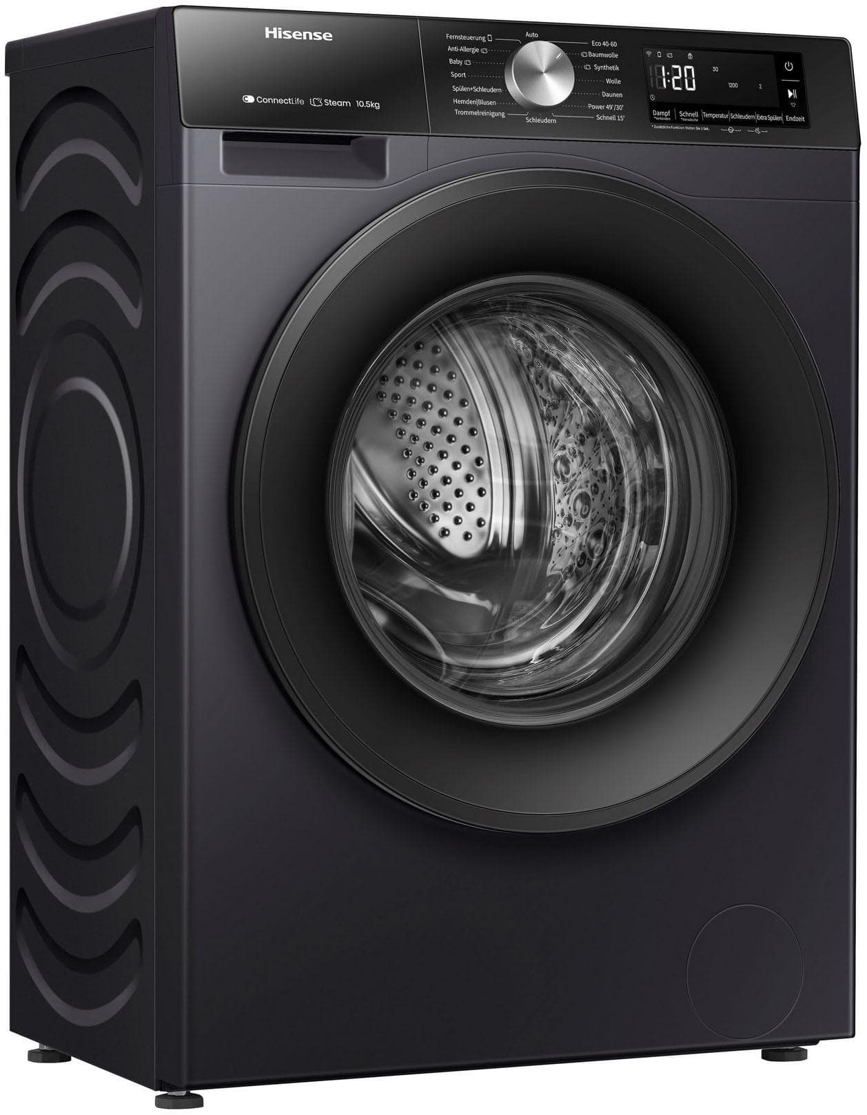 Hisense WF5S1045BB 10,5 kg 1400 U/min AutoDosing Waschmaschine