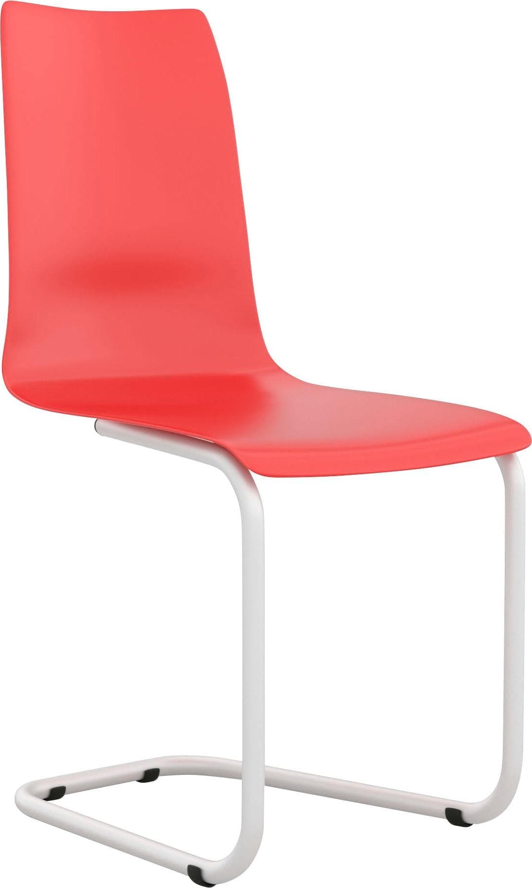 Freischwinger TOJO Stuhl Rot Polypropylen