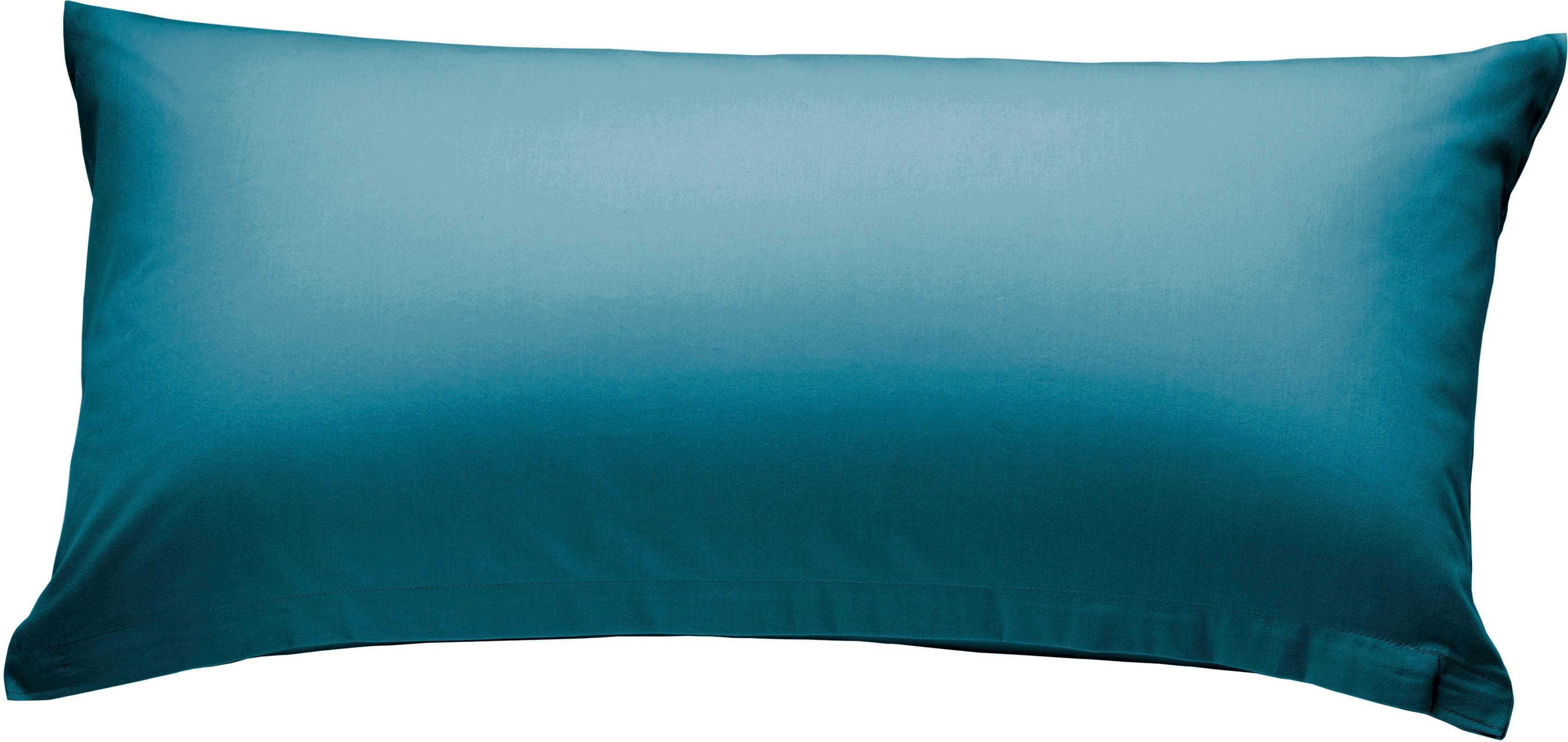 Primera Luxus-Satin Kissenbezug Smaragd 40x80 cm
