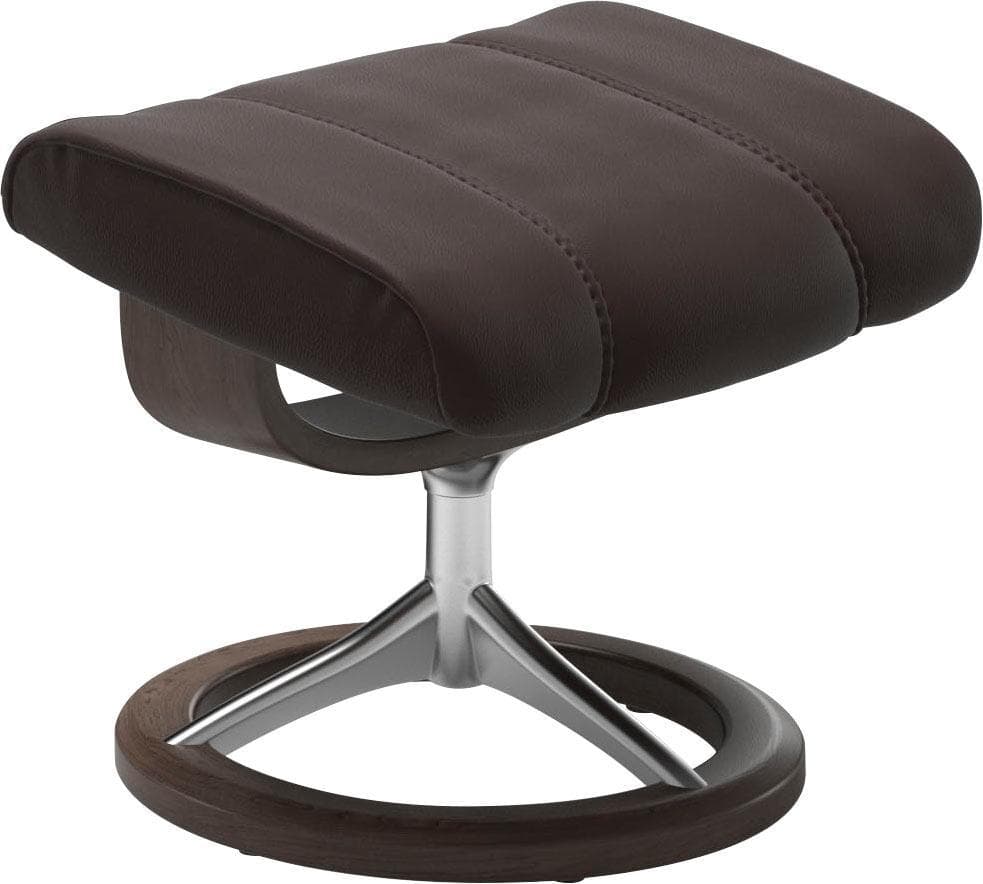 STRESSLESS Fußhocker Consul Leder PALOMA Braun Wenge