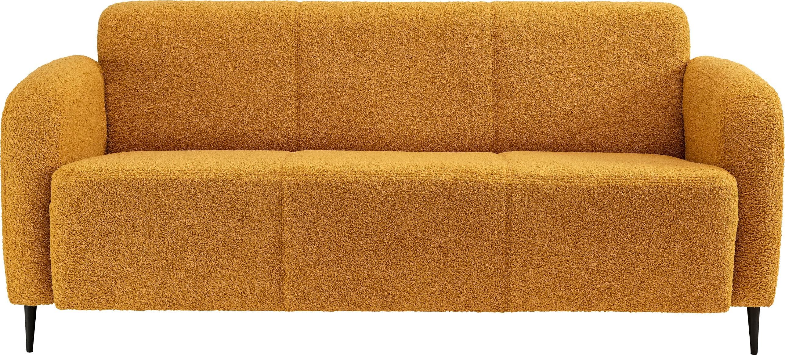 3-Sitzer Sofa Home Affaire Marone Gelb Luxus-Microfaser