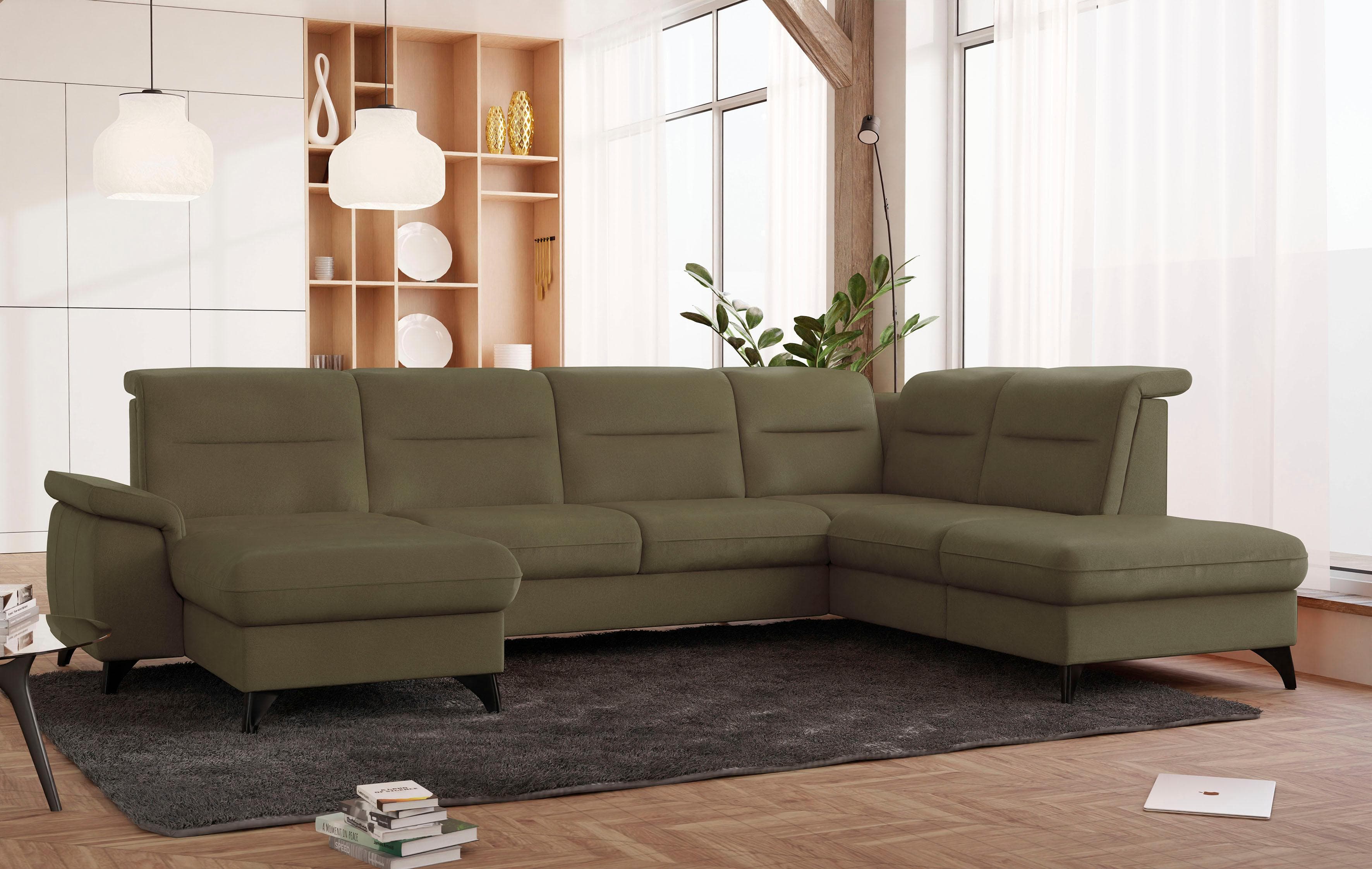Trendiges Grünes Sofa aus Polyester und PUR-Schaumstoff