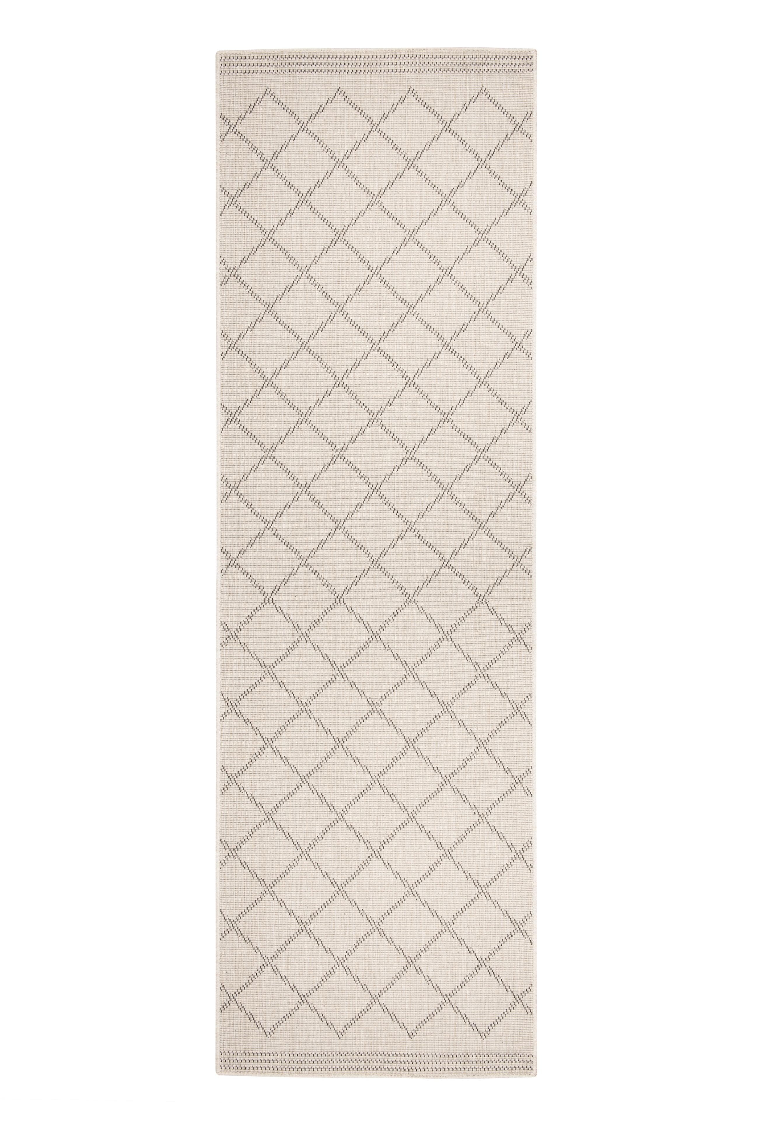 HANSE HOME Wendeteppich Grau/Creme Outdoor-geeignet
