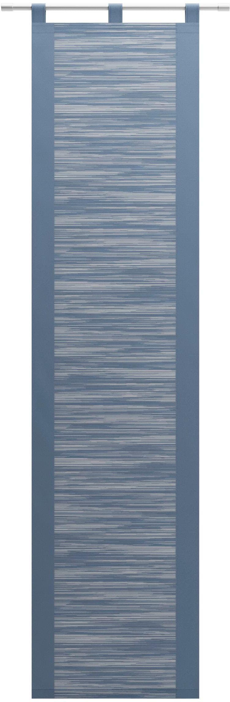 NEUTEX FOR YOU Schiebegardine Padova Blau Grau Modern Scherli