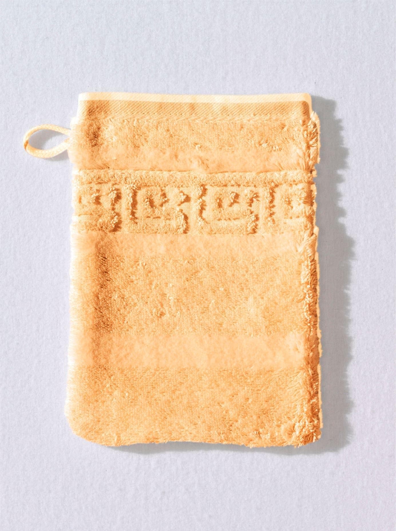 CAWÖ Handtuch Gr. 4 Orange Melba Walkfrottee 100% Baumwolle