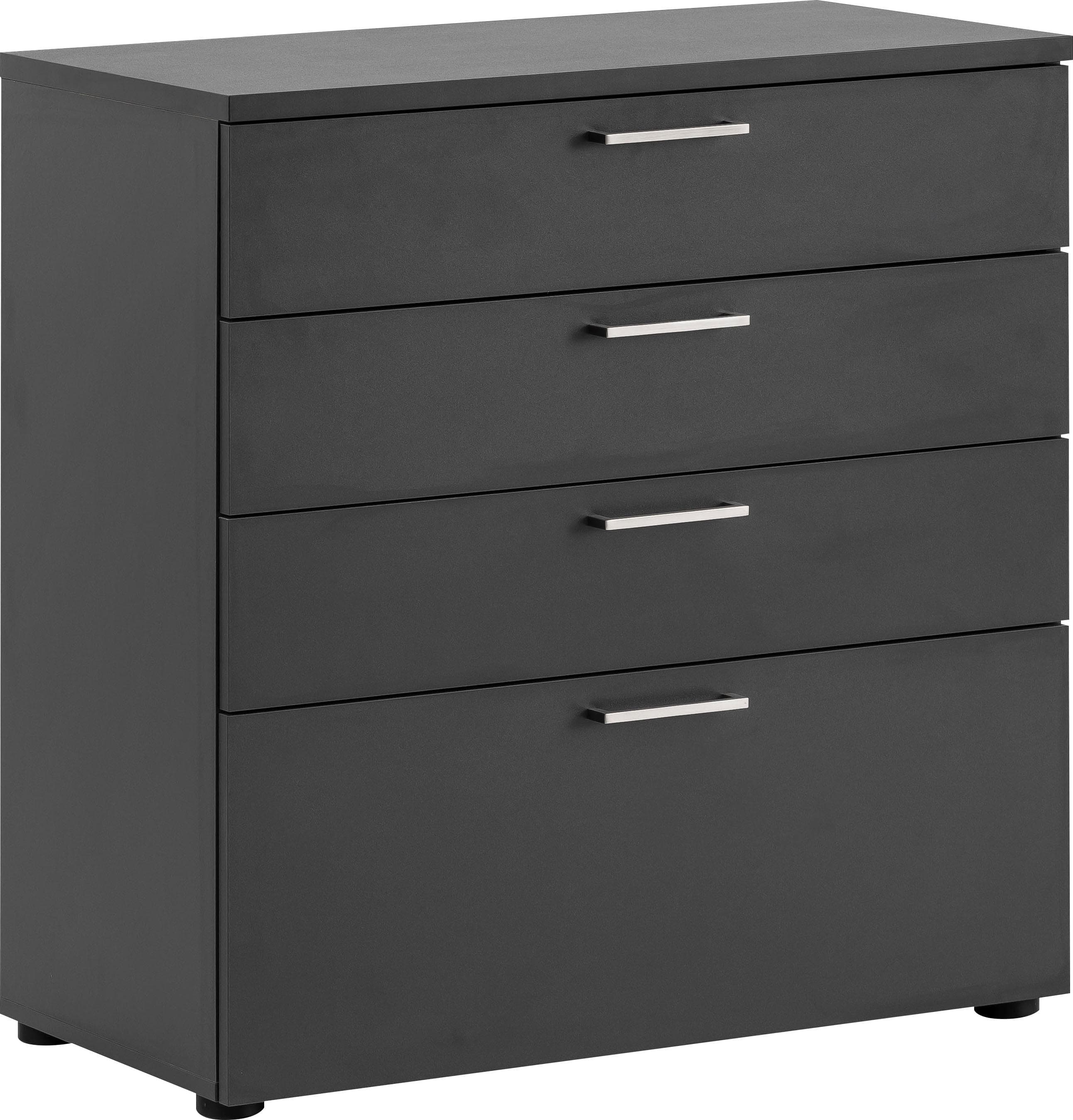 Schildmeyer Aktenschrank Serie 1500 Anthrazit 3 Schubladen