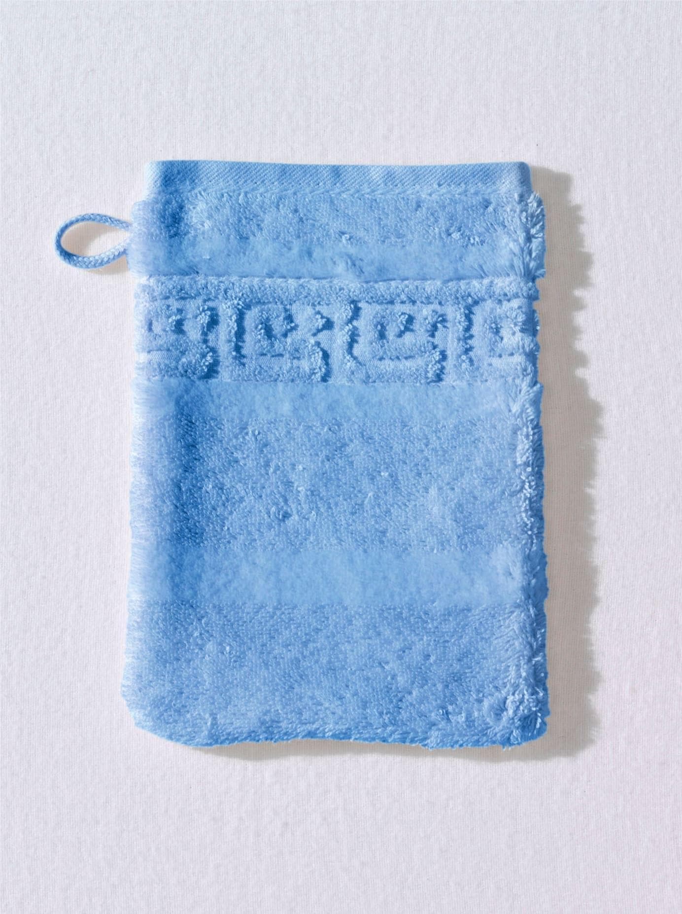 Cawö Noblesse Handtuch Gr. 1 Blau 100% Baumwolle Frottee