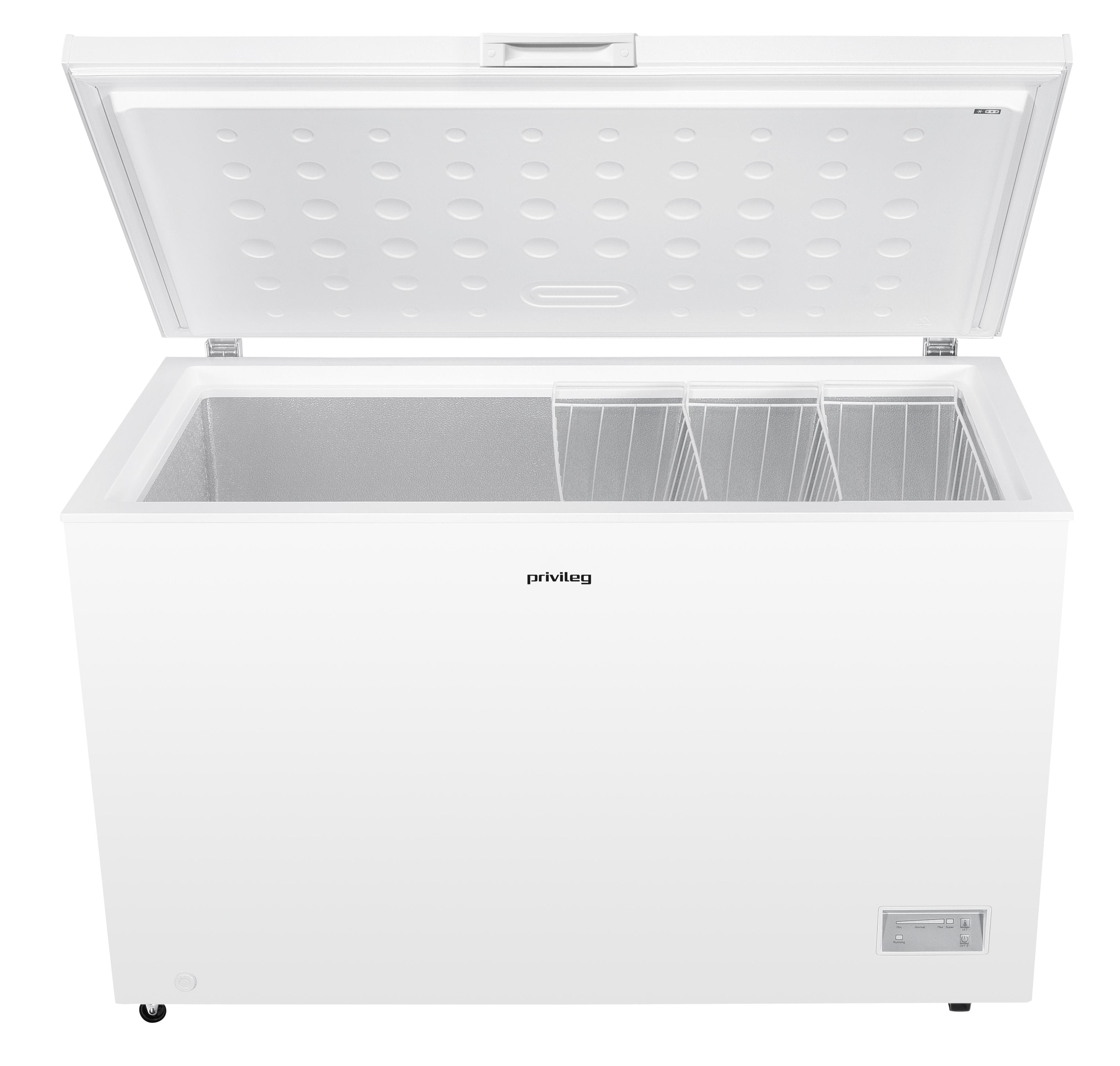 PRIVILEG Gefriertruhe PRCF 3714 E 371 Liter Supergefrierfunktion