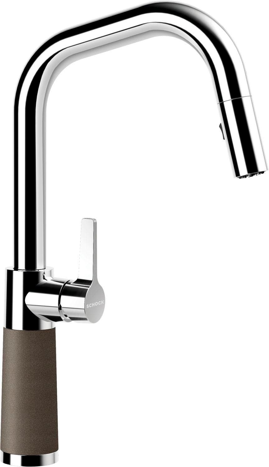 Küchenarmatur SCHOCK SC-530 SB Bronze Messing Ausziehbar
