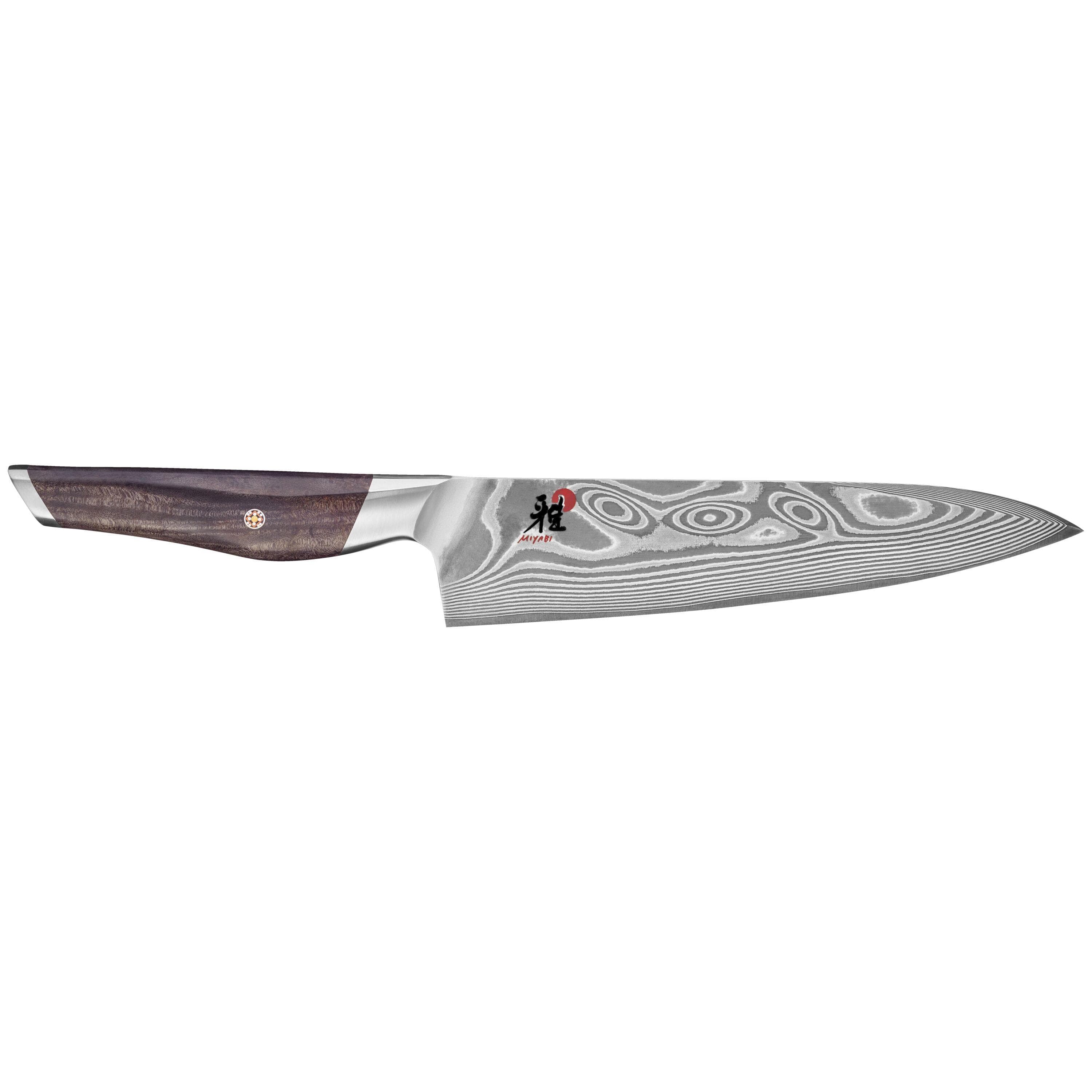 MIYABI IKI Gyutoh 20 cm Kochmesser mit Mondlicht-Damast