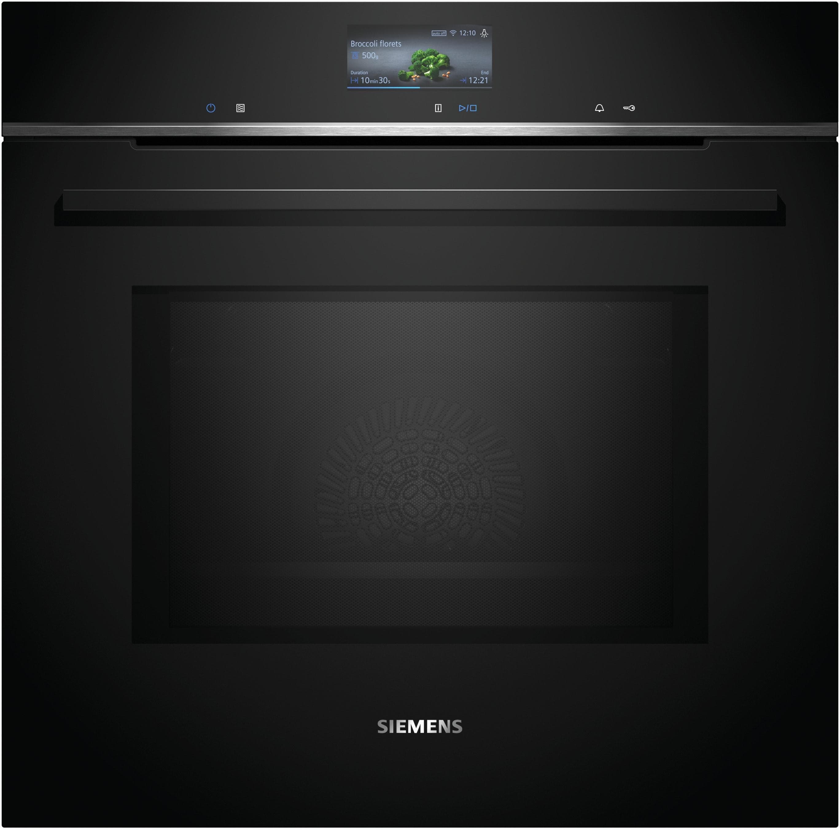 Siemens HM776GKB1 IQ700 Backofen 60 cm Schwarz mit Mikrowellenfunktion
