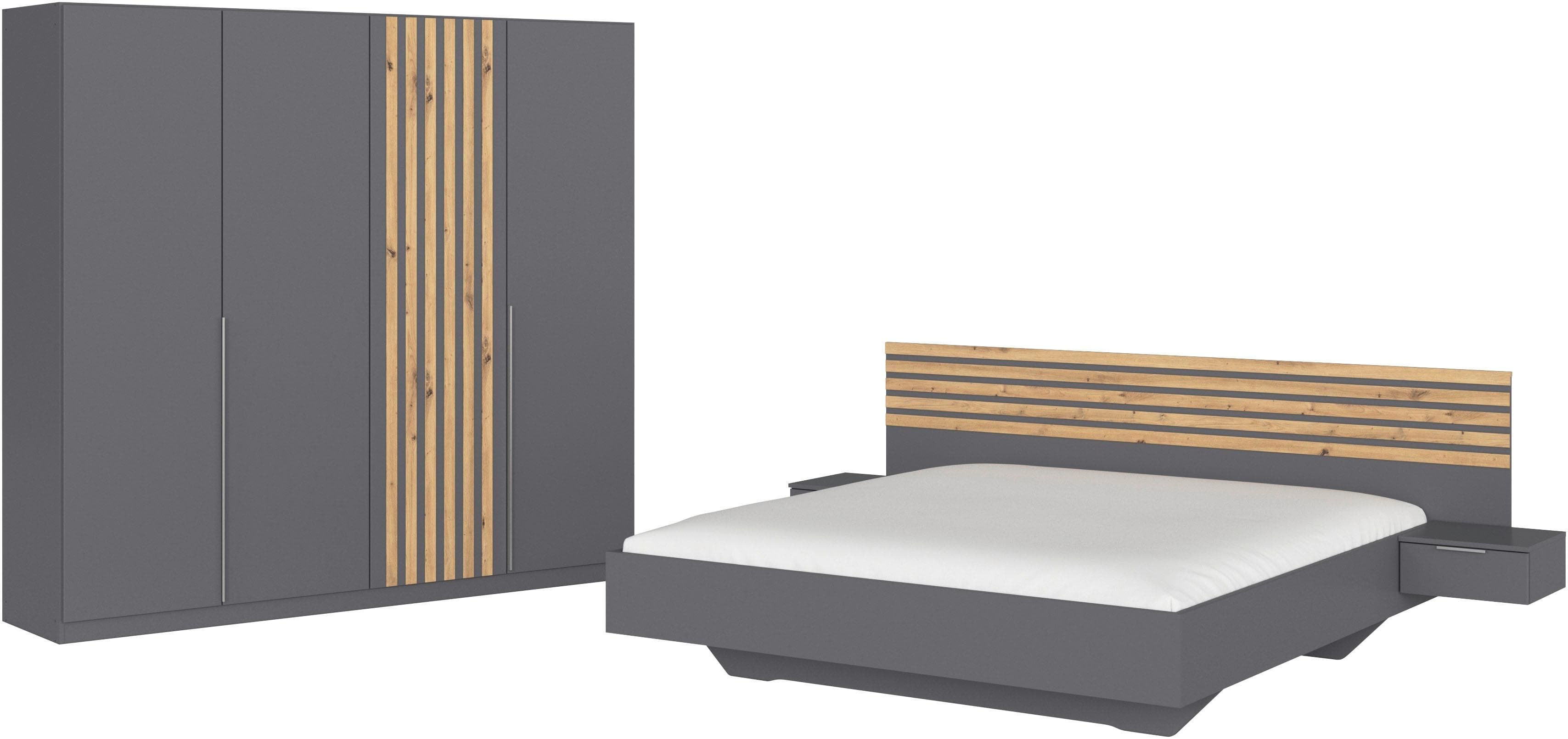 Rauch Komplettzimmer Set Bett 180x200 cm Schrank 226 cm