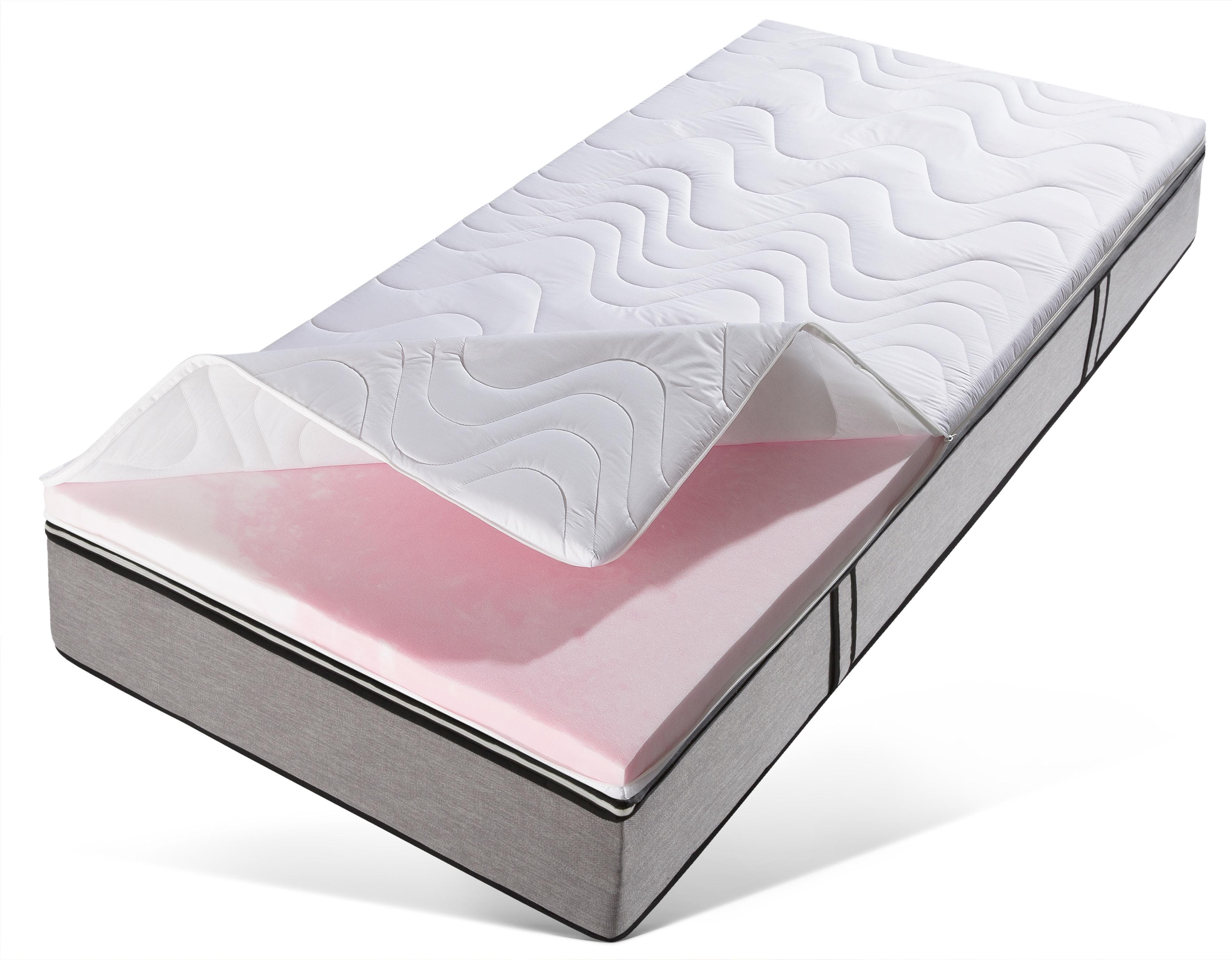 BECO Micro Gel Soft Topper Weiß Gelschaum