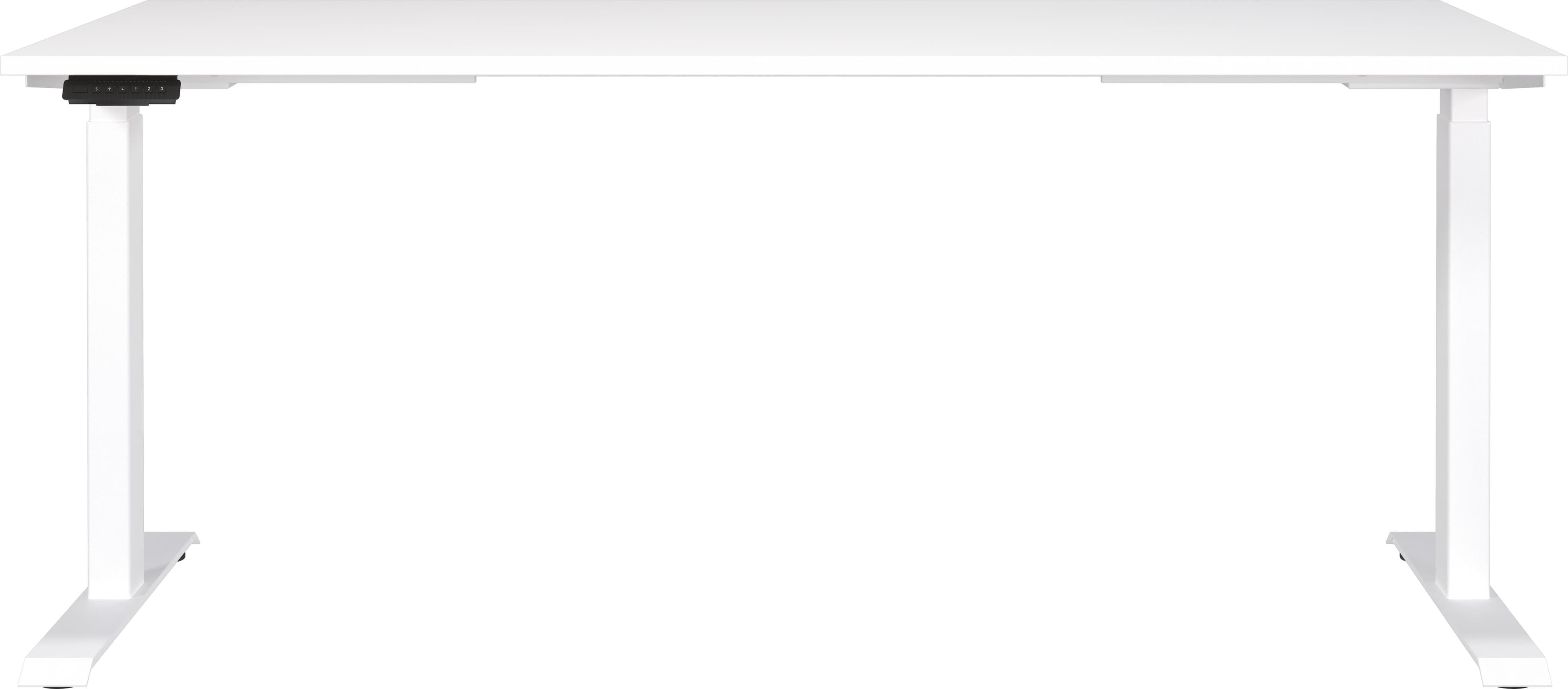 Schreibtisch GERMANIA Mailand elektrisch höhenverstellbar Weiß
