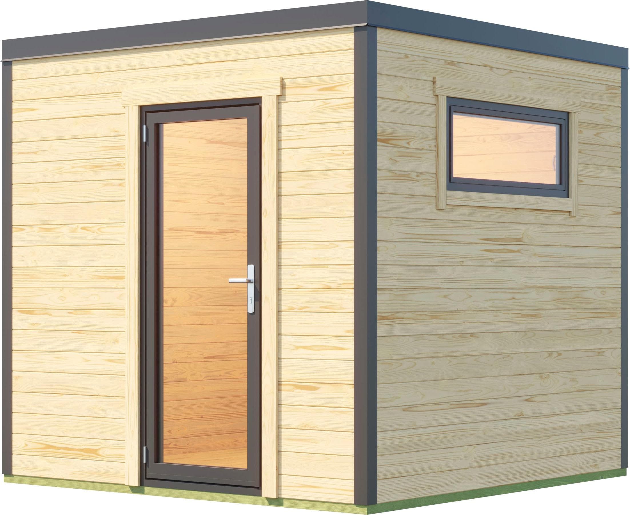 Lasita Maja Gartenhaus Sardinien 1 Holzwerkstoff Naturbelassen