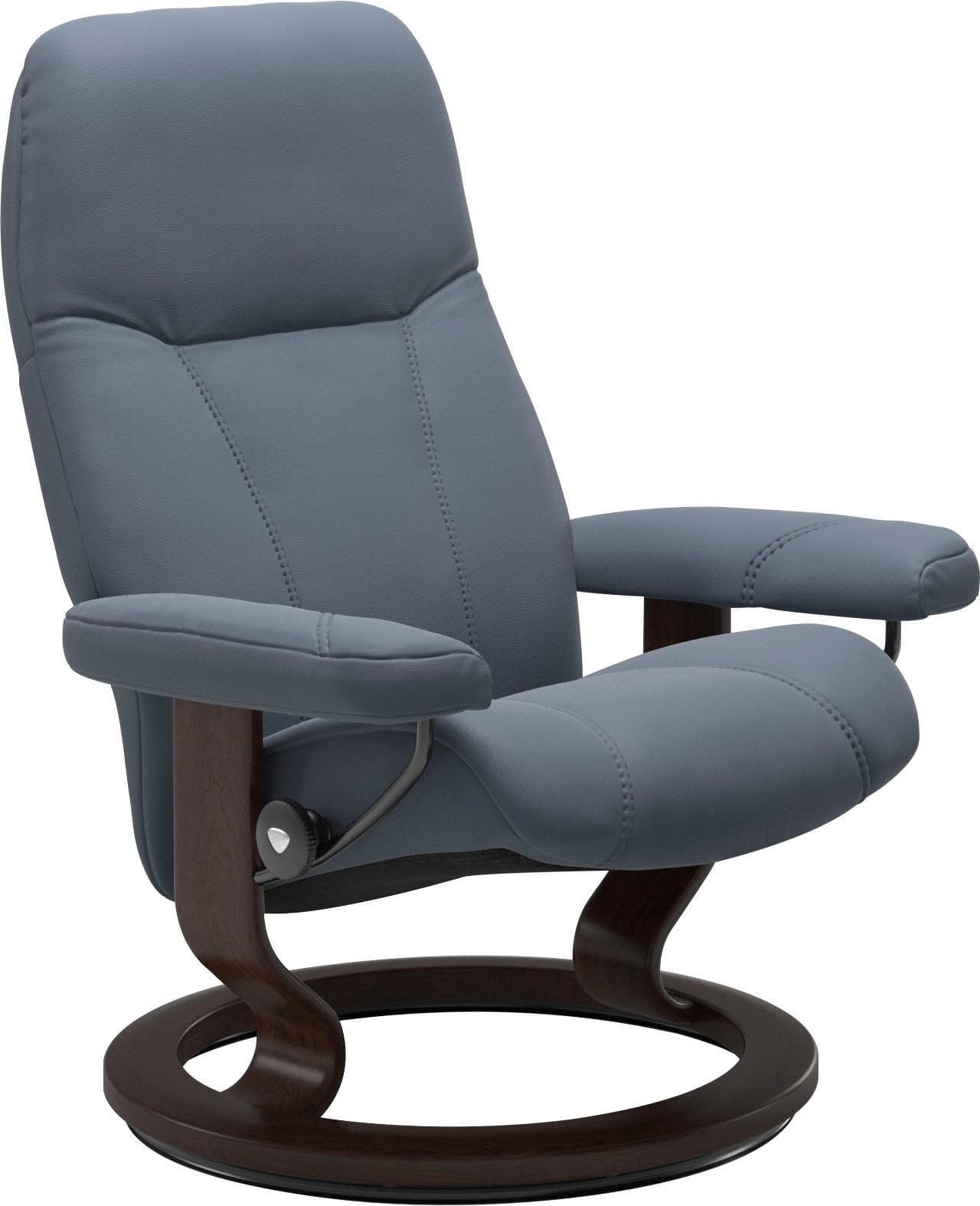 Stressless Relaxsessel Consul Leder PALOMA Blau Classic Base