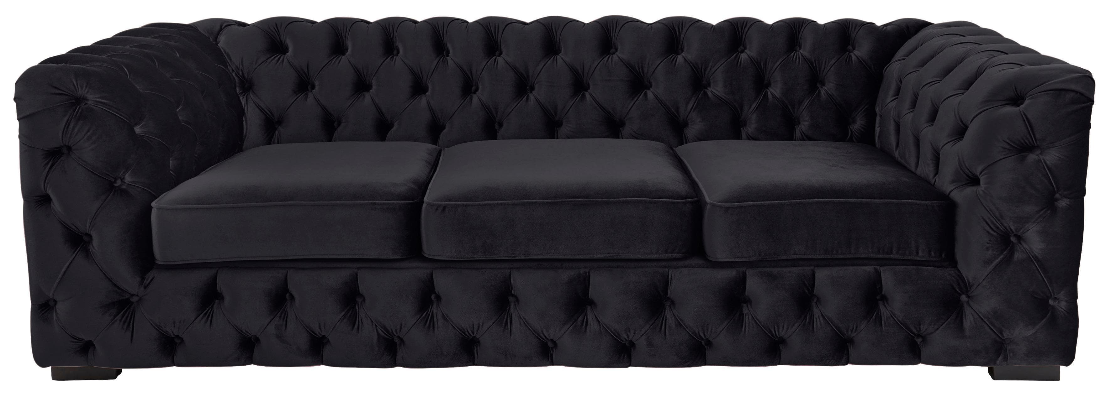 Klassisches Chesterfield-Sofa mit Knopfheftung