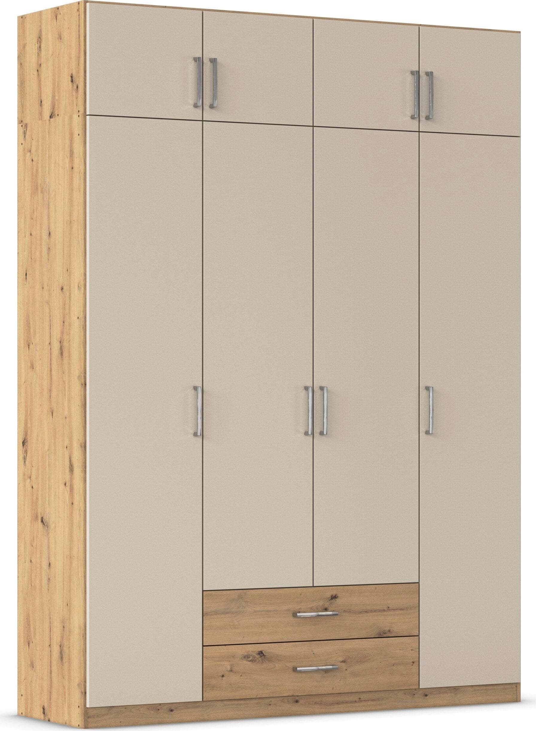 Kleiderschrank RAUCH Garderobe Wäscheschrank Eiche Artisan