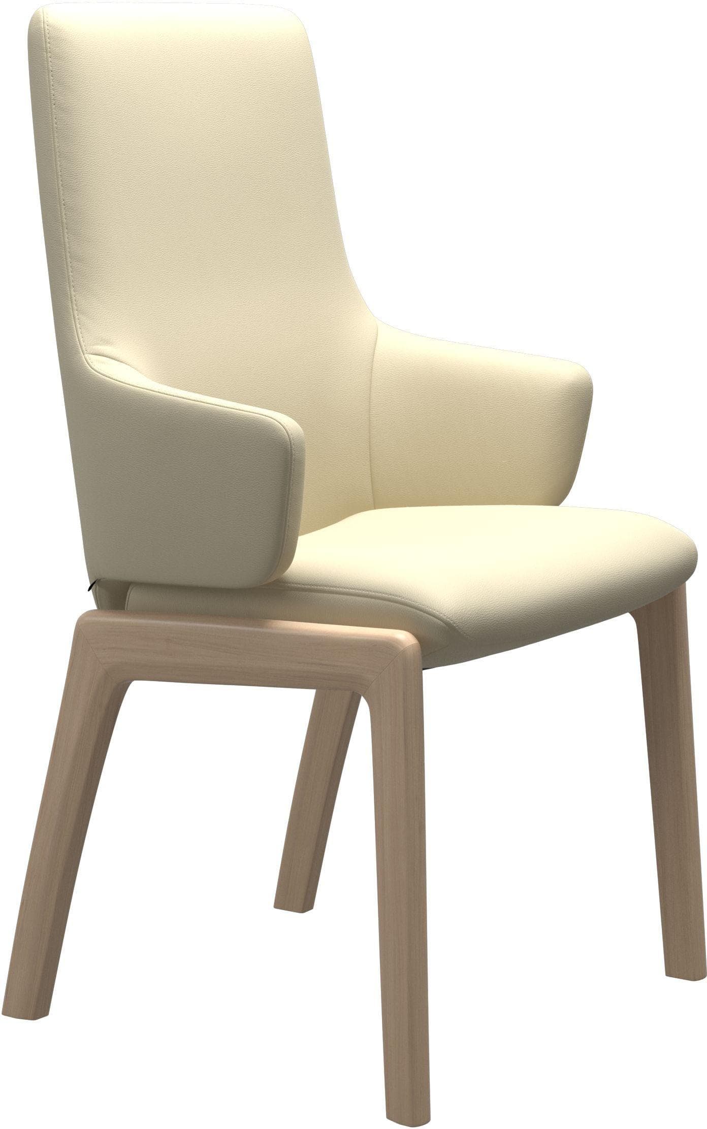 STRESSLESS Laurel Polsterstuhl Beige Eiche Leder