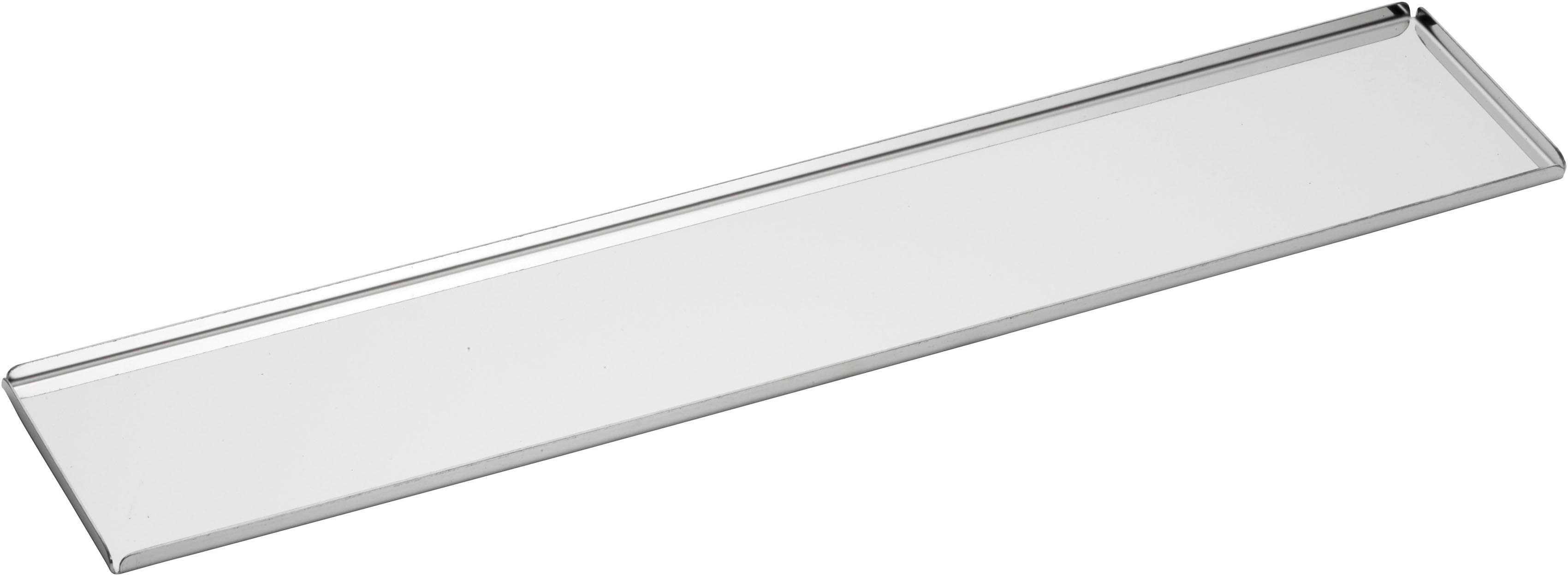 Pinti Inox Servierplatte Vassoi Tender Silber Edelstahl