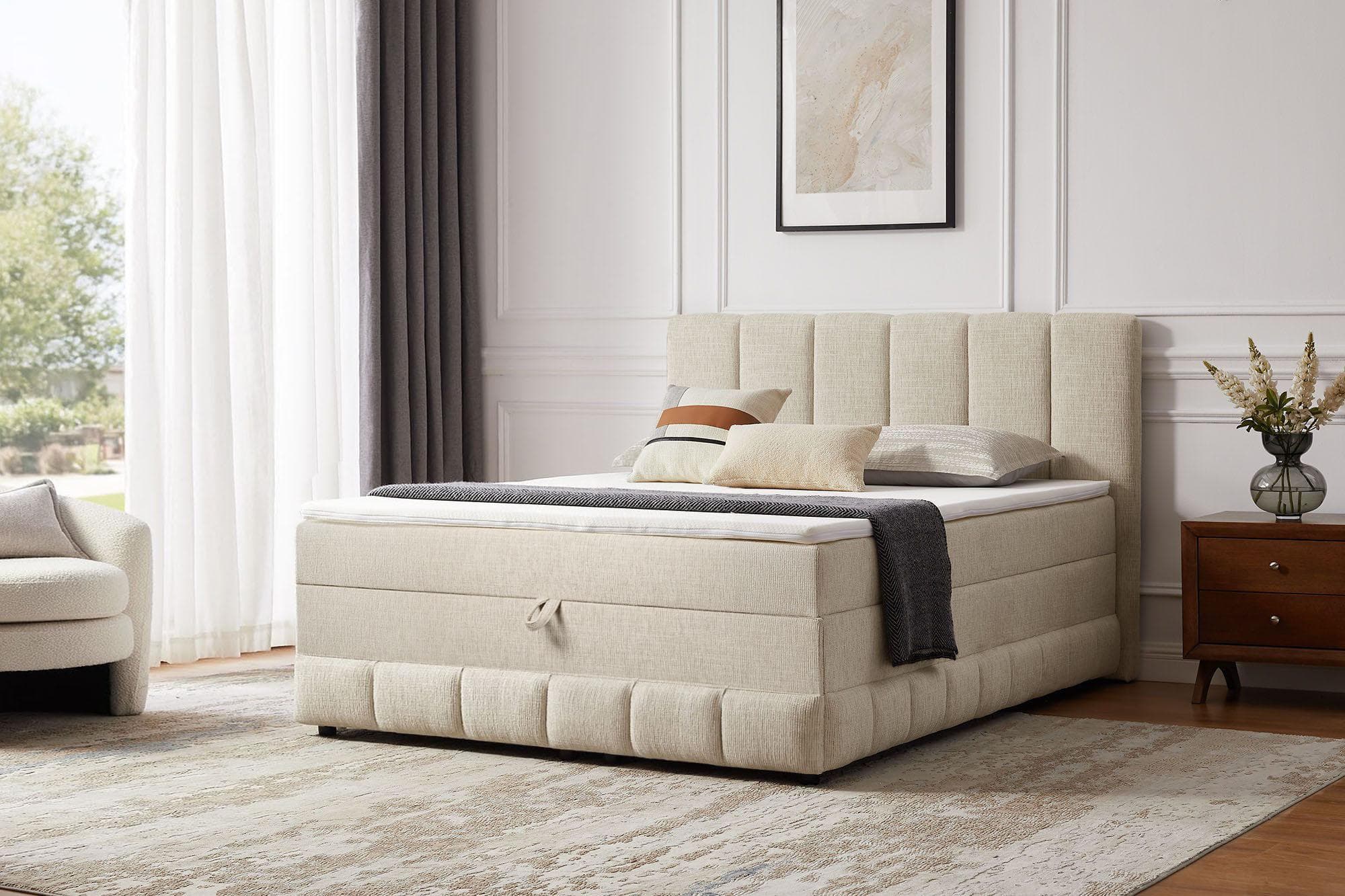 OTTO HOME Boxbett Likely 180x200 cm Beige