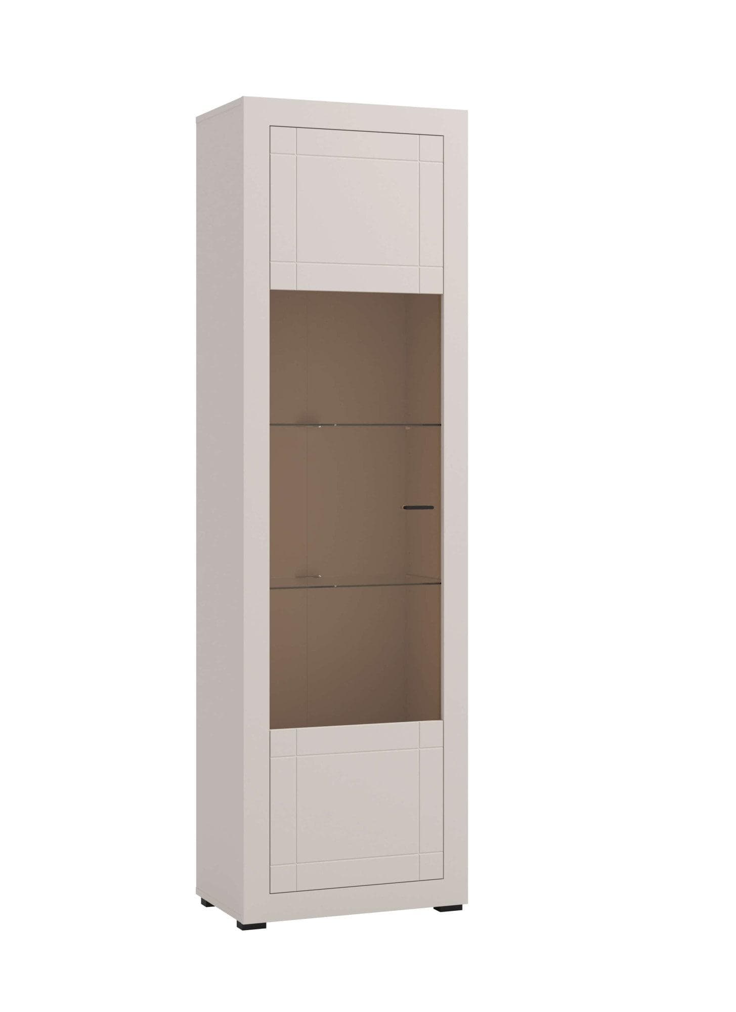 Home Affaire Essex Vitrine Kaschmir Metallgriff