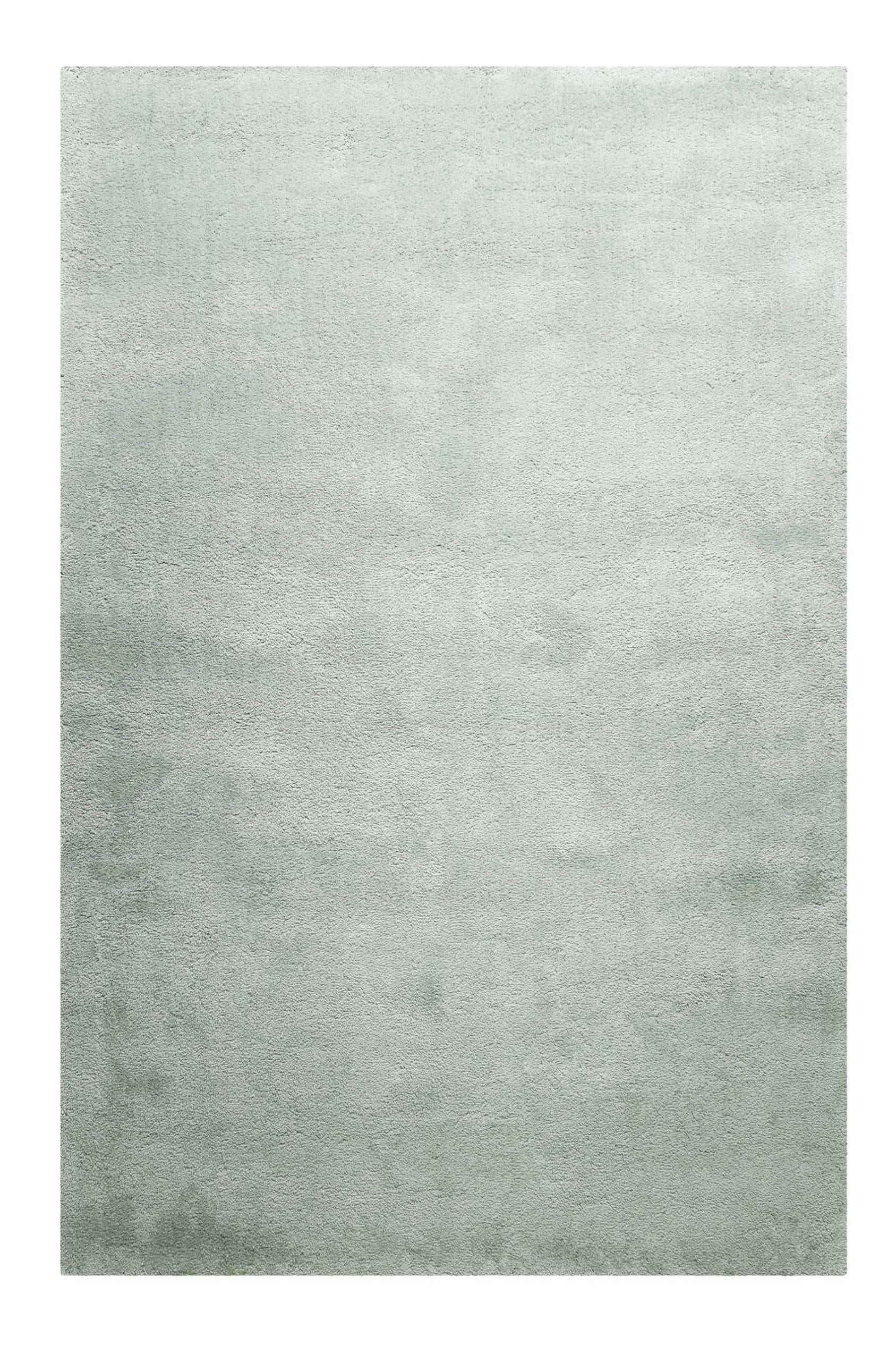 HOMIE LIVING Teppich Pisa Hochflor Mikrofaser Uni Shaggy