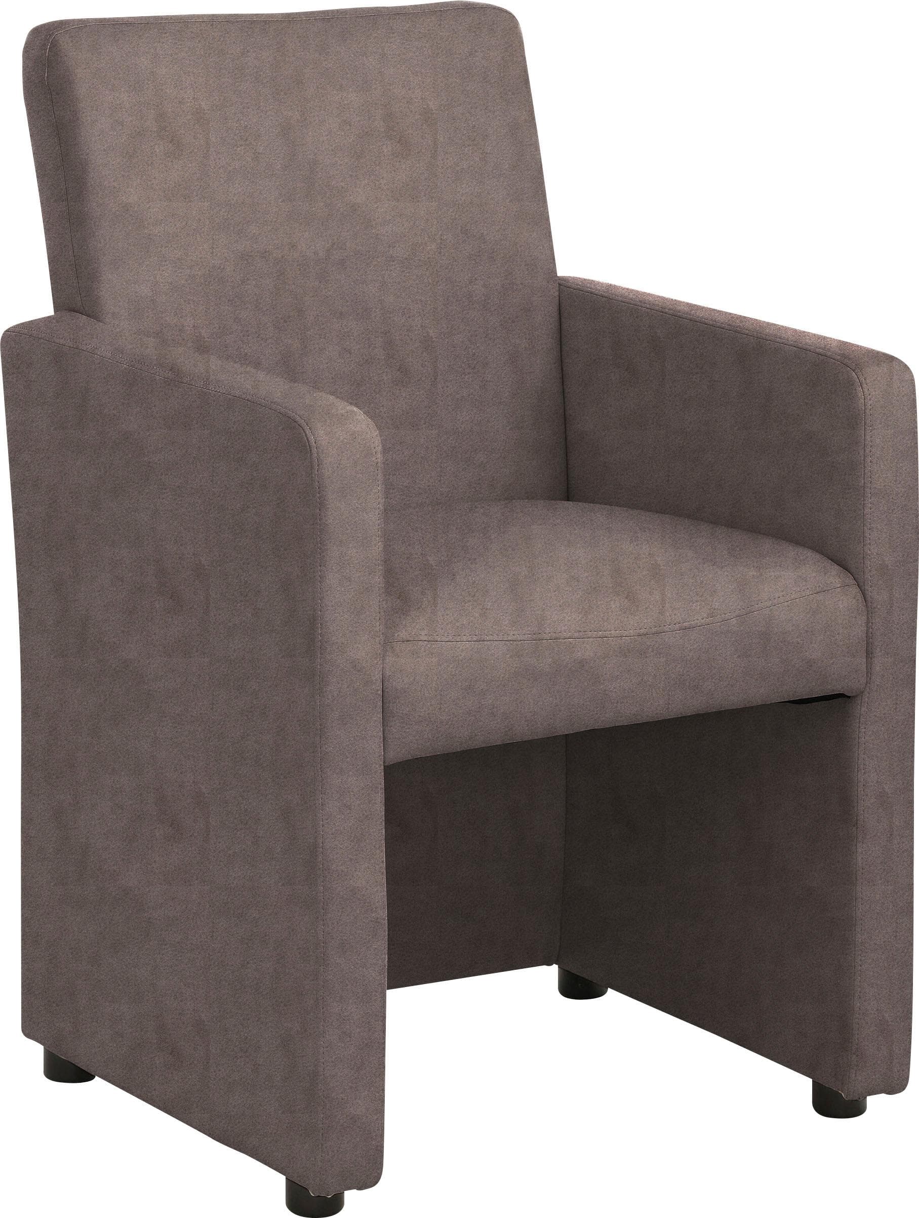 HOME AFFAIRE Cocktailsessel Bologna Dunkelbraun Microfaser