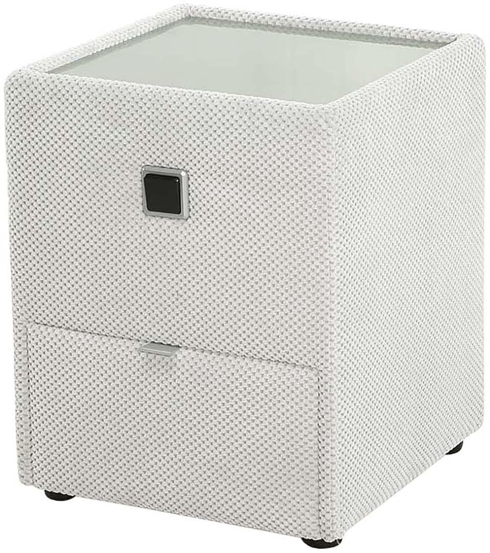 Jockenhöfer Nachtkonsole Lancy Beige mit LED-Beleuchtung