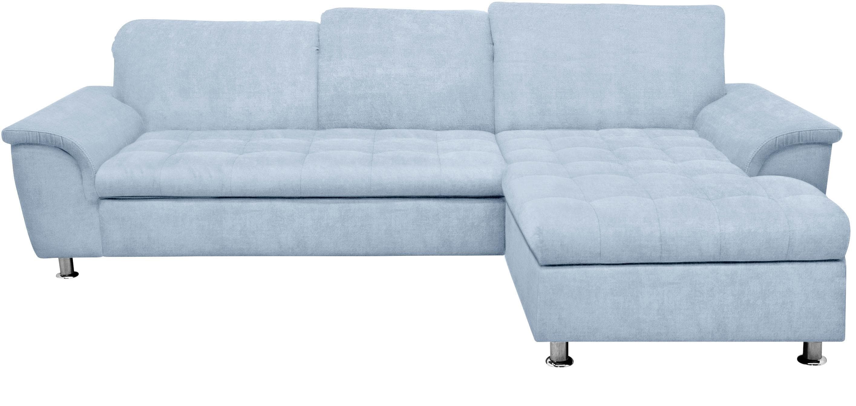 Ecksofa L-Form mit Steppung und optionalen Funktionen