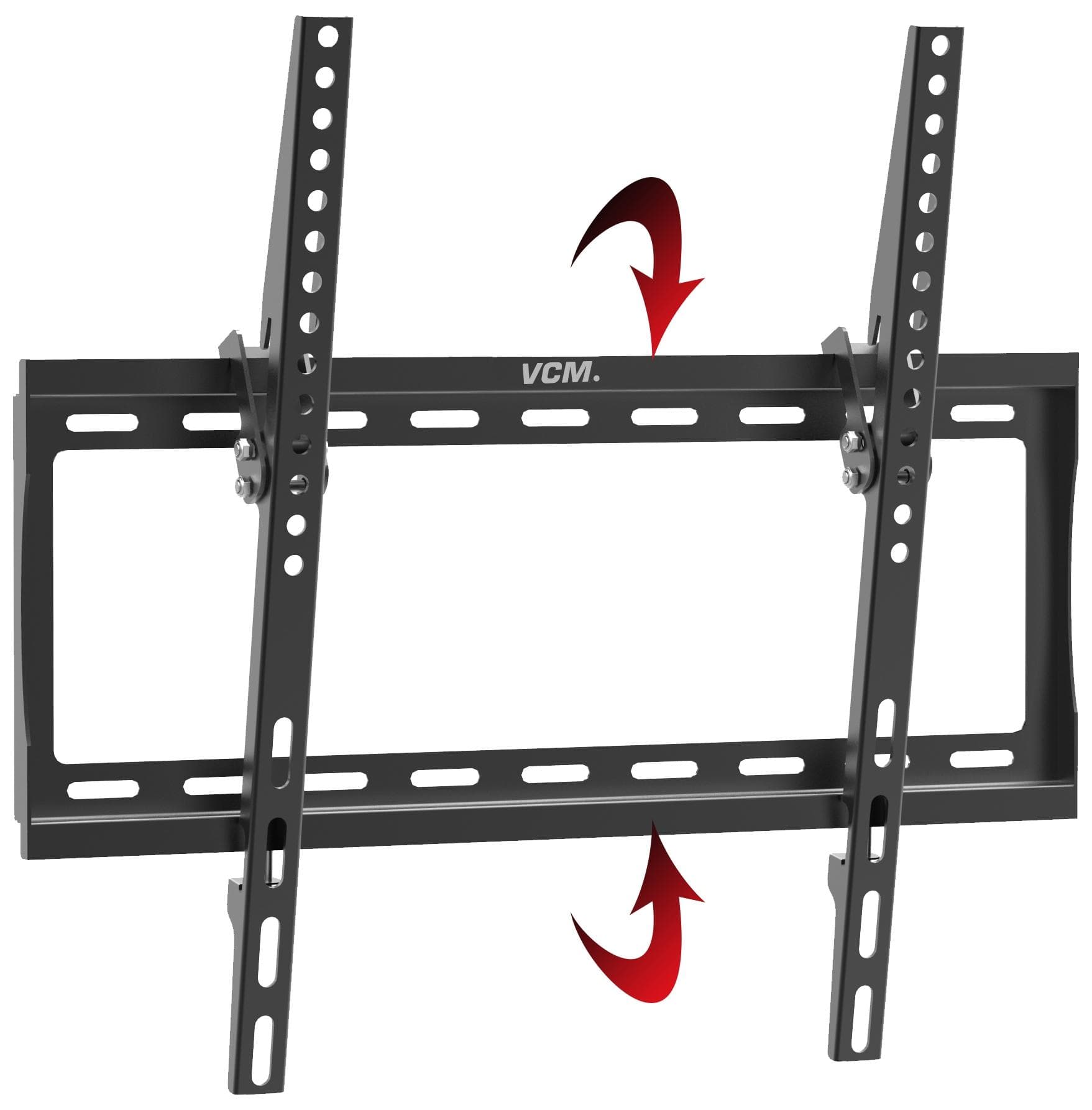 VCM TV VESA Wandhalterung Neigbar Schwarz für 26-55 Zoll Flatscreens