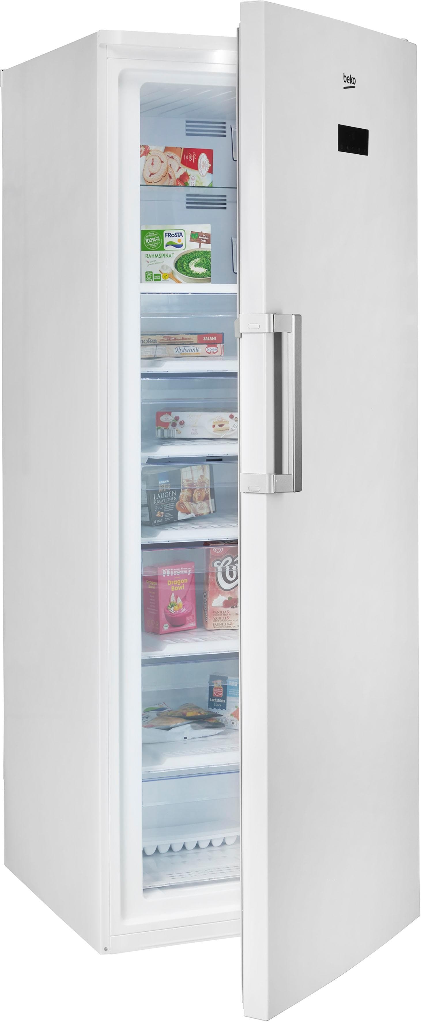 BEKO Gefrierschrank 404 Liter Weiß NoFrost
