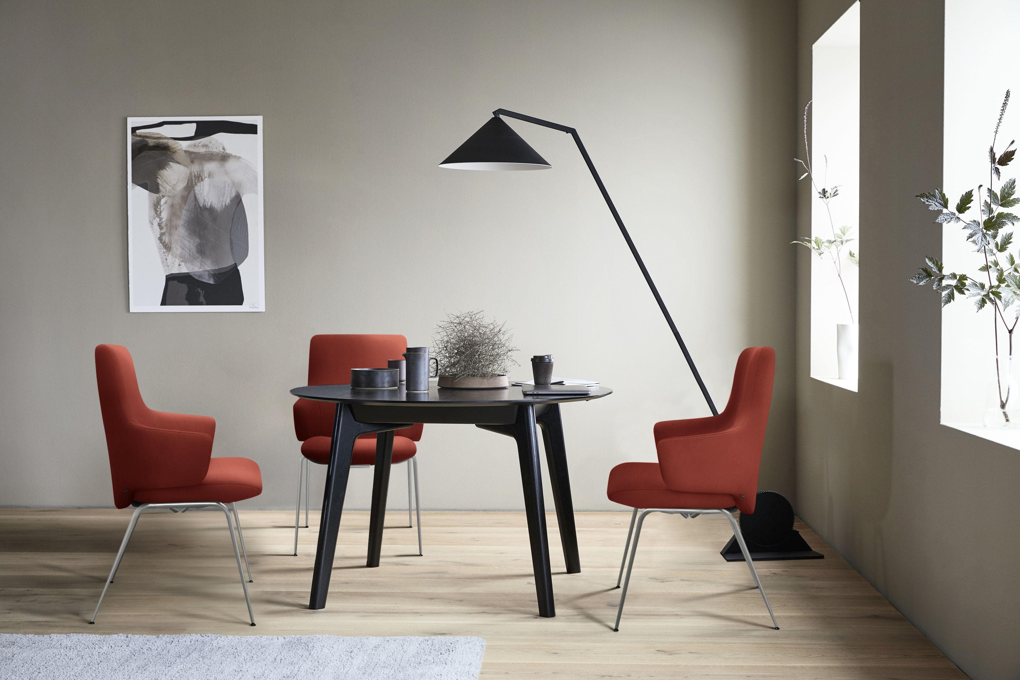 Stressless Laurel Low Back Sessel mit Armlehne Größe L Chrom Matt