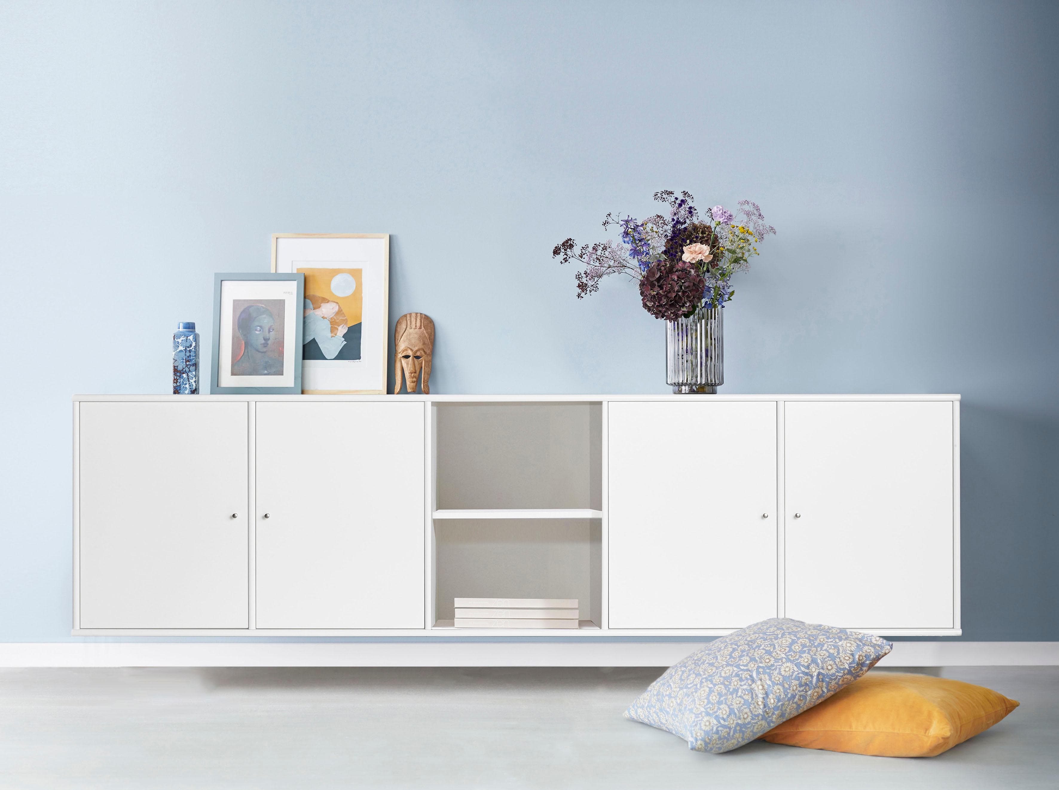 HAMMEL FURNITURE Mistral Sideboard Weiß Wandmontage