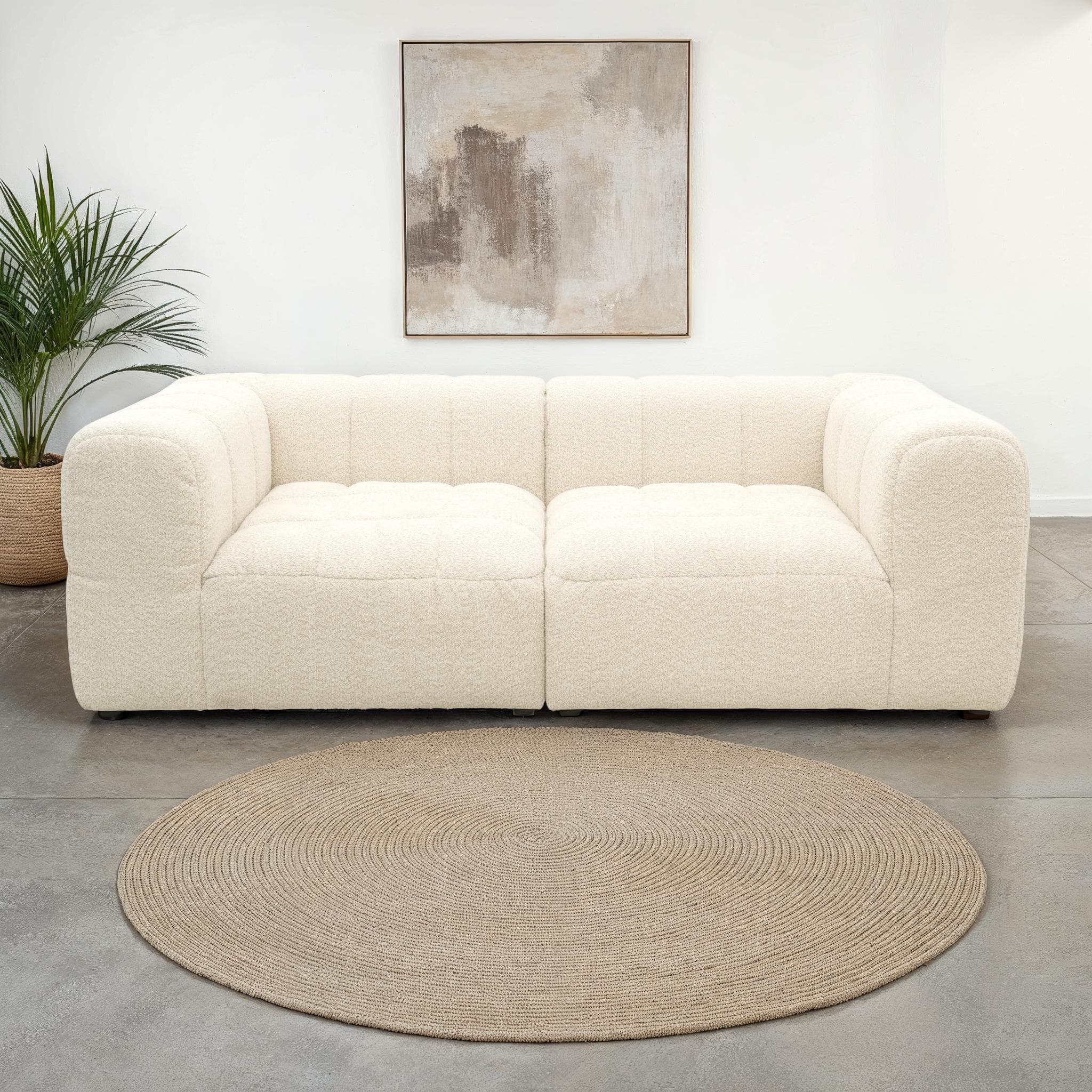Big-Sofa DOMO COLLECTION Ghent Megasofa 250 cm Breite Creme