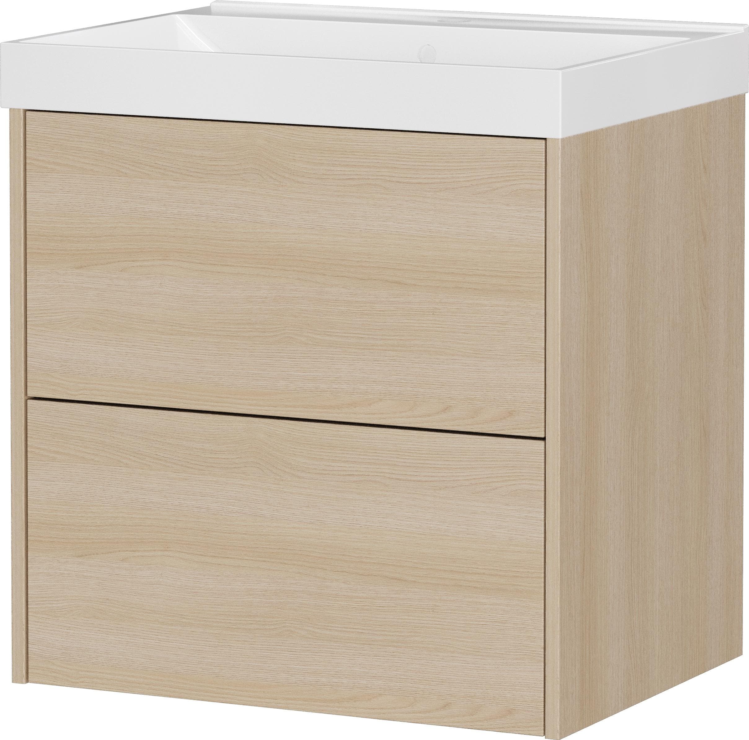 Waschtisch-Unterschrank Germania Lindberg-Eiche-Nb.