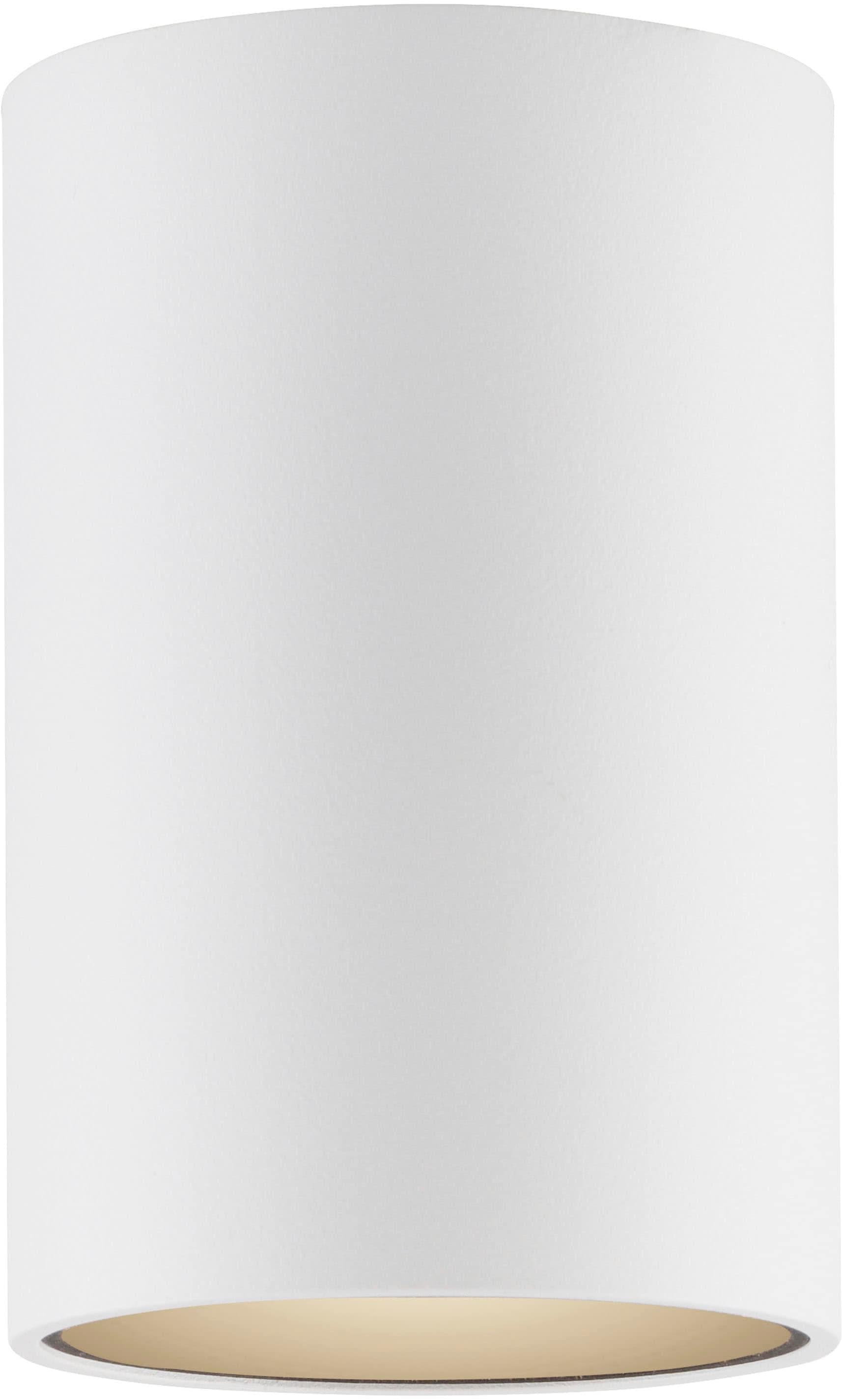 PURE LED-Bad-Deckenlampe Point, weiß, Ø 6 cm, Metall, IP44