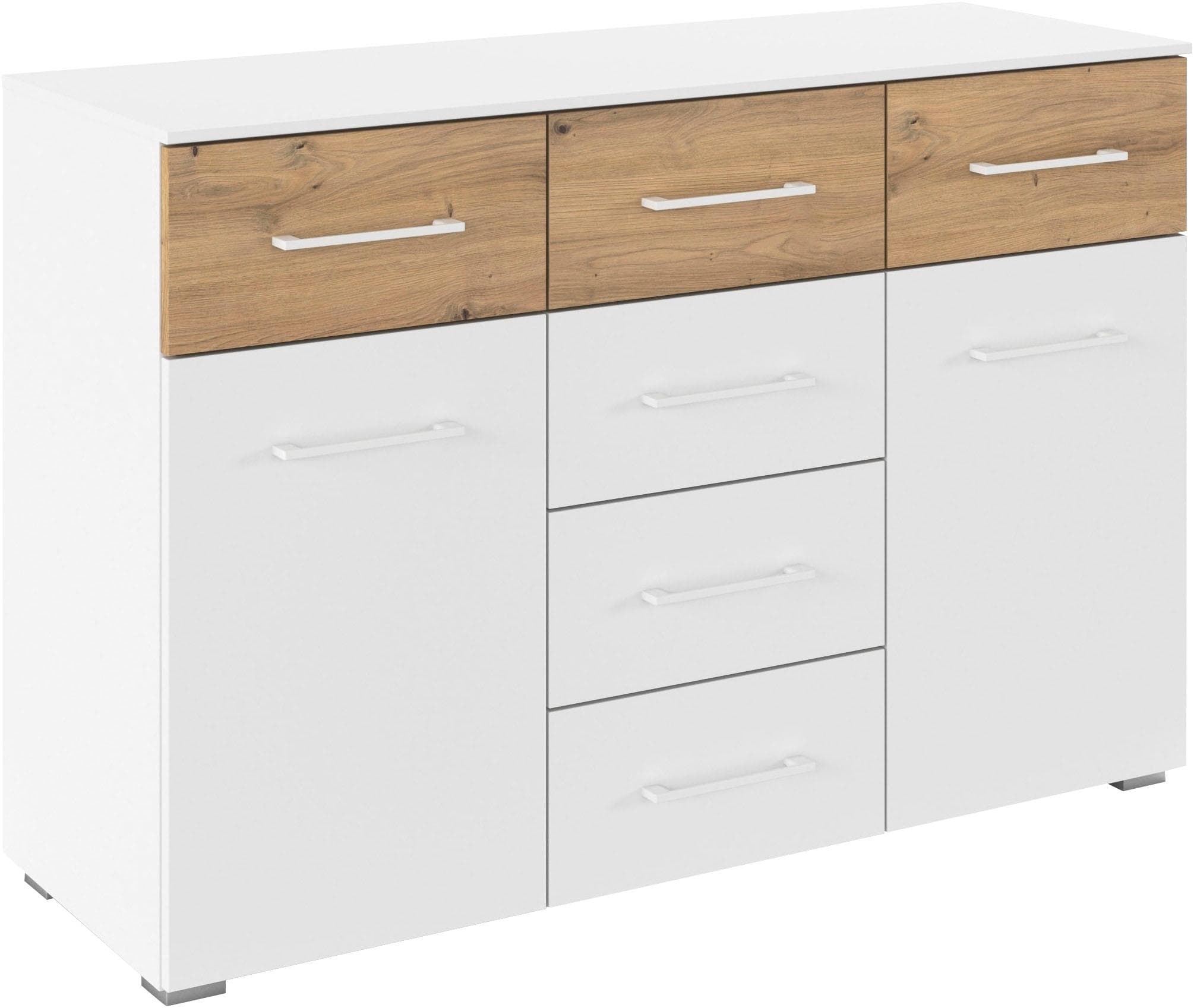 Kombikommode RAUCH Sideboard Kommode Schubladenkommode Türenkommode Boston-Extra