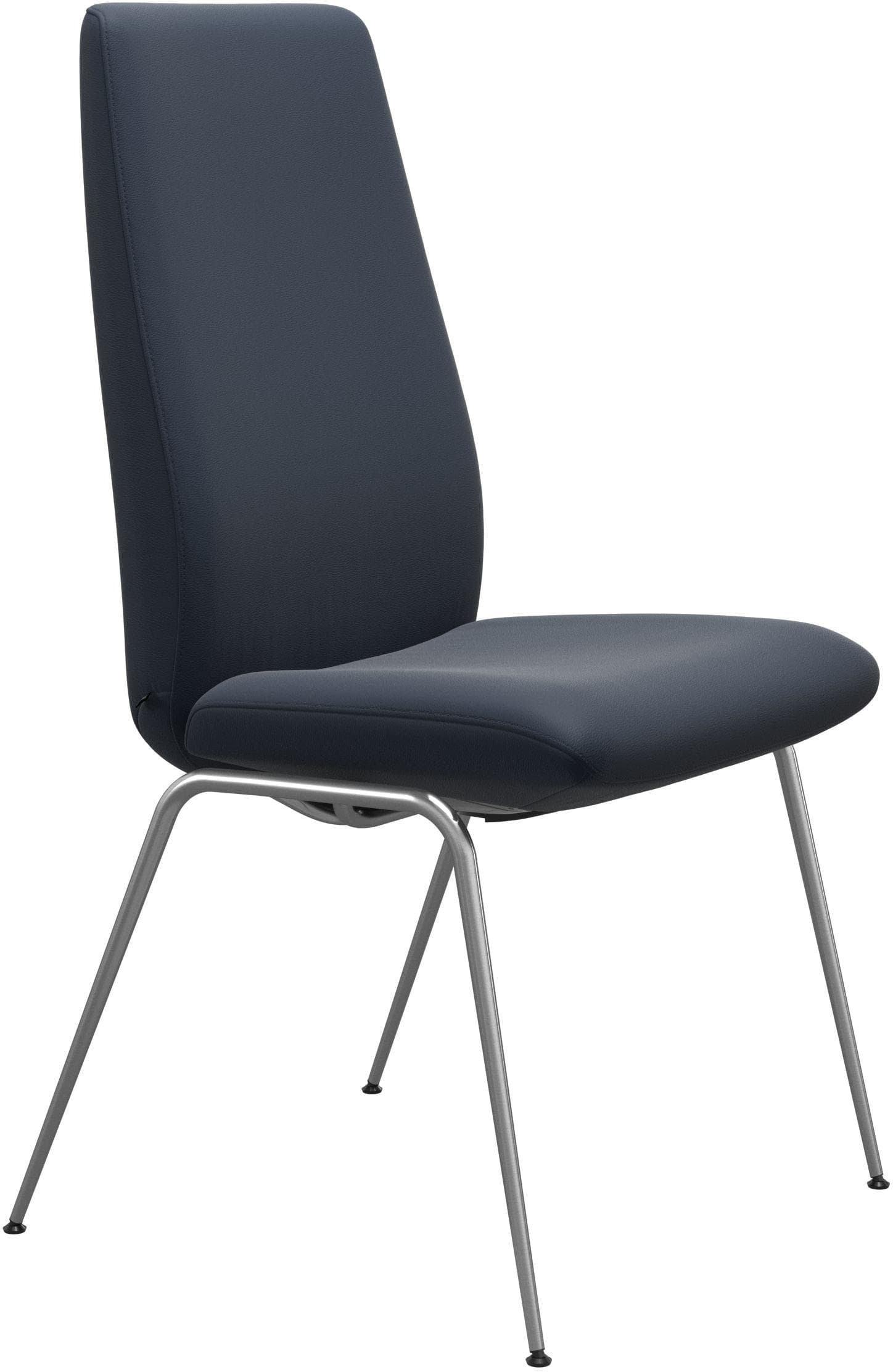 STRESSLESS Laurel Polsterstuhl Oxford Blau Leder PALOMA