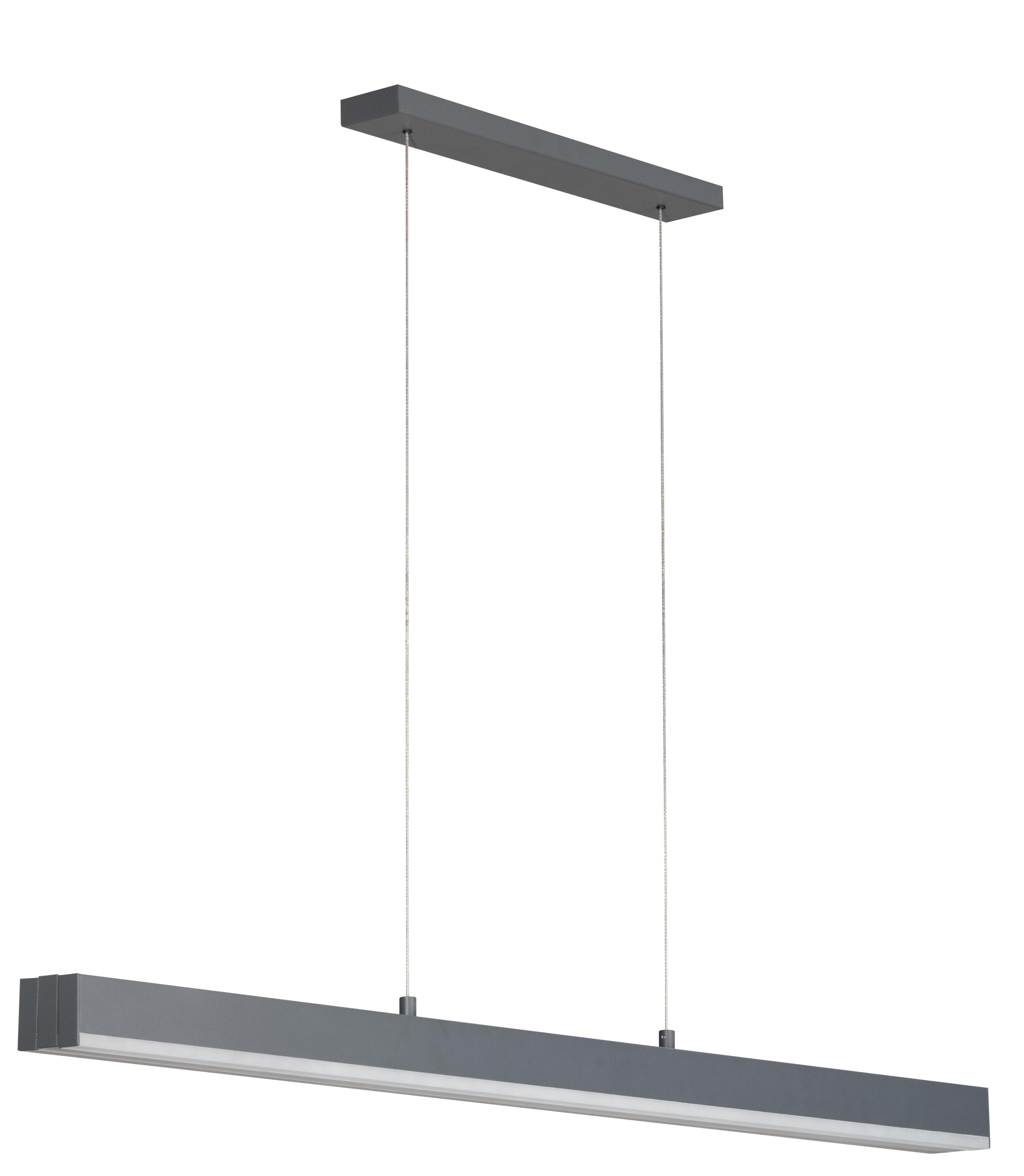 LED-Hängeleuchte Vayana Grau CCT Touchdimmer