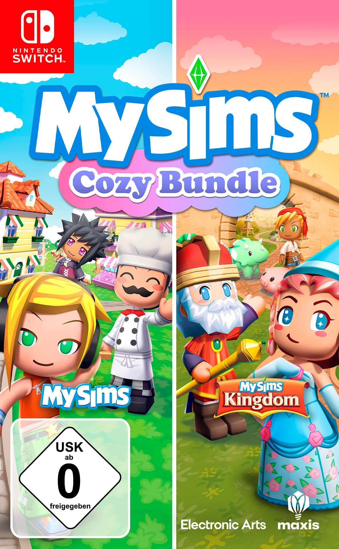 My Sims Cozy Bundle (My Sims + My Sims Kingdom) Retro-Spiele