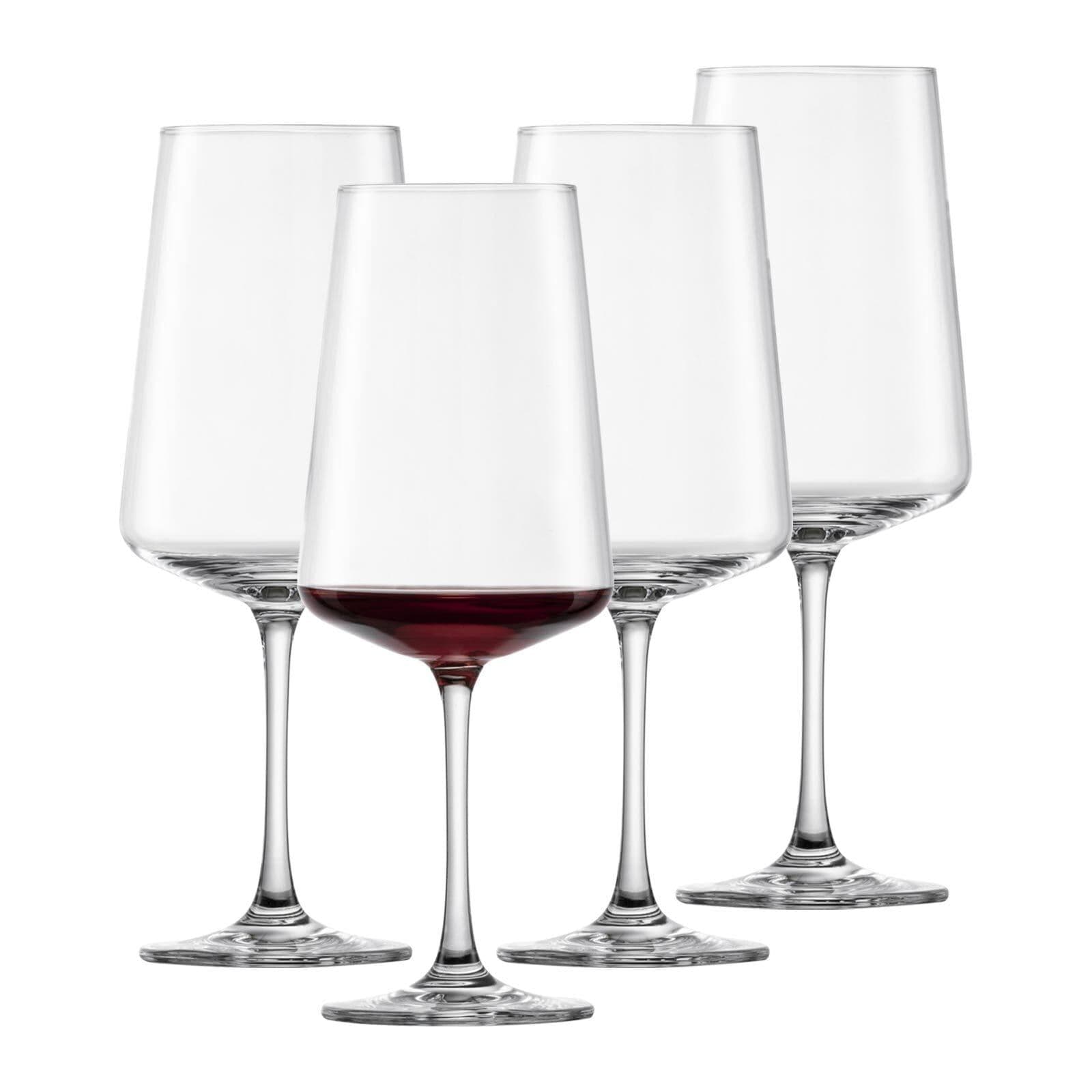 Rotweinglas SCHOTT-ZWIESEL MioVino 500 ml 4er Set transparent