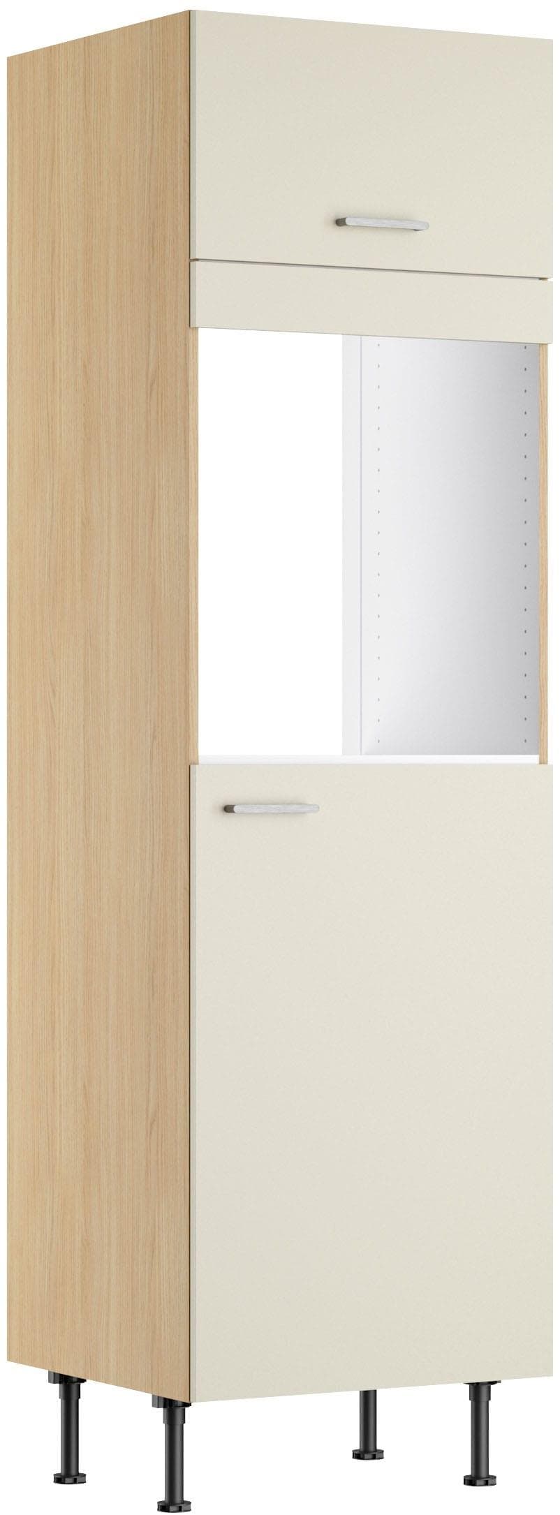 Backofen/Kühlumbauschrank KS-Lucy Eiche hell 60 cm