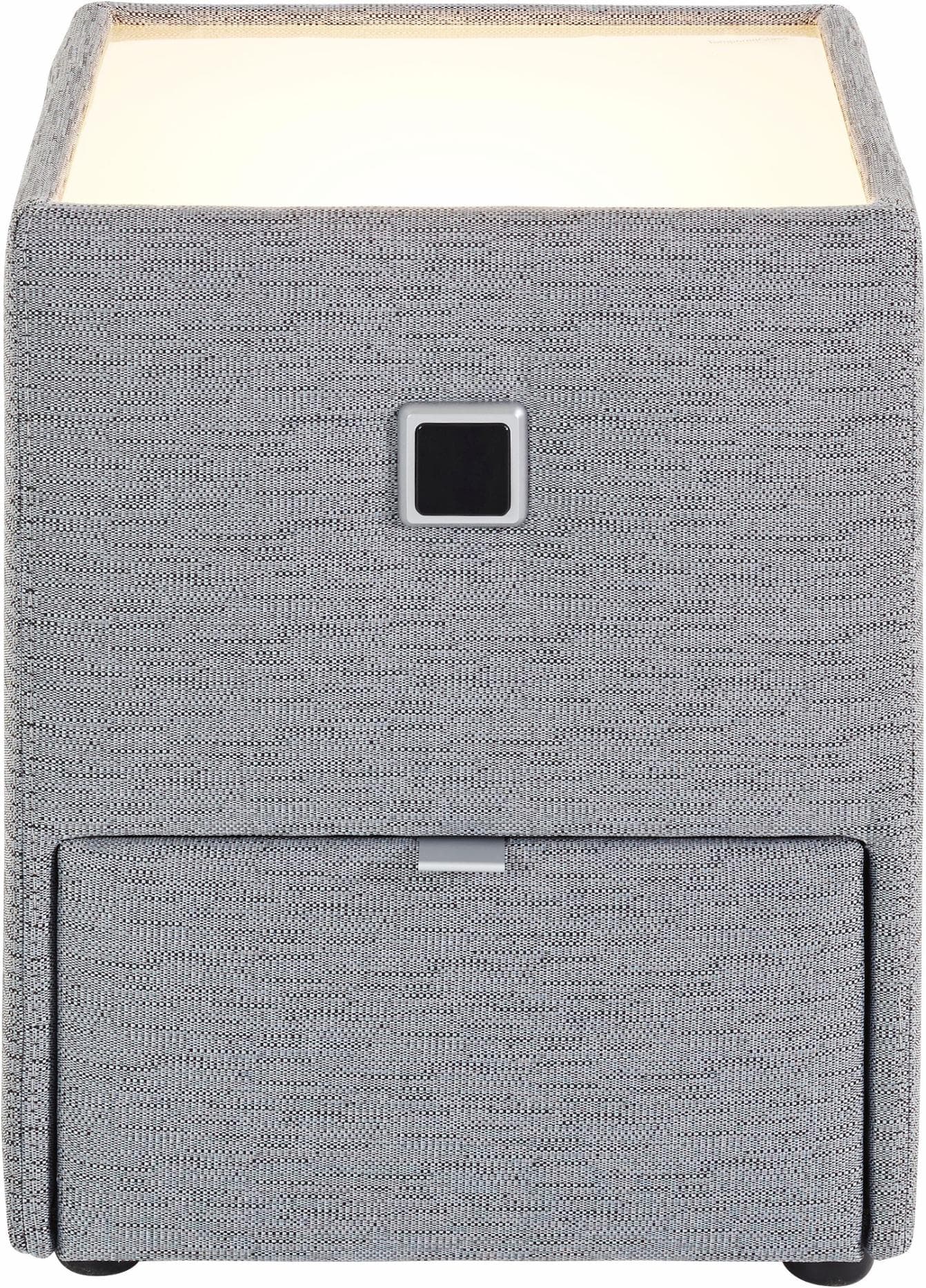 Jockenhöfer Nachtkonsole Lancy Grau mit LED-Beleuchtung