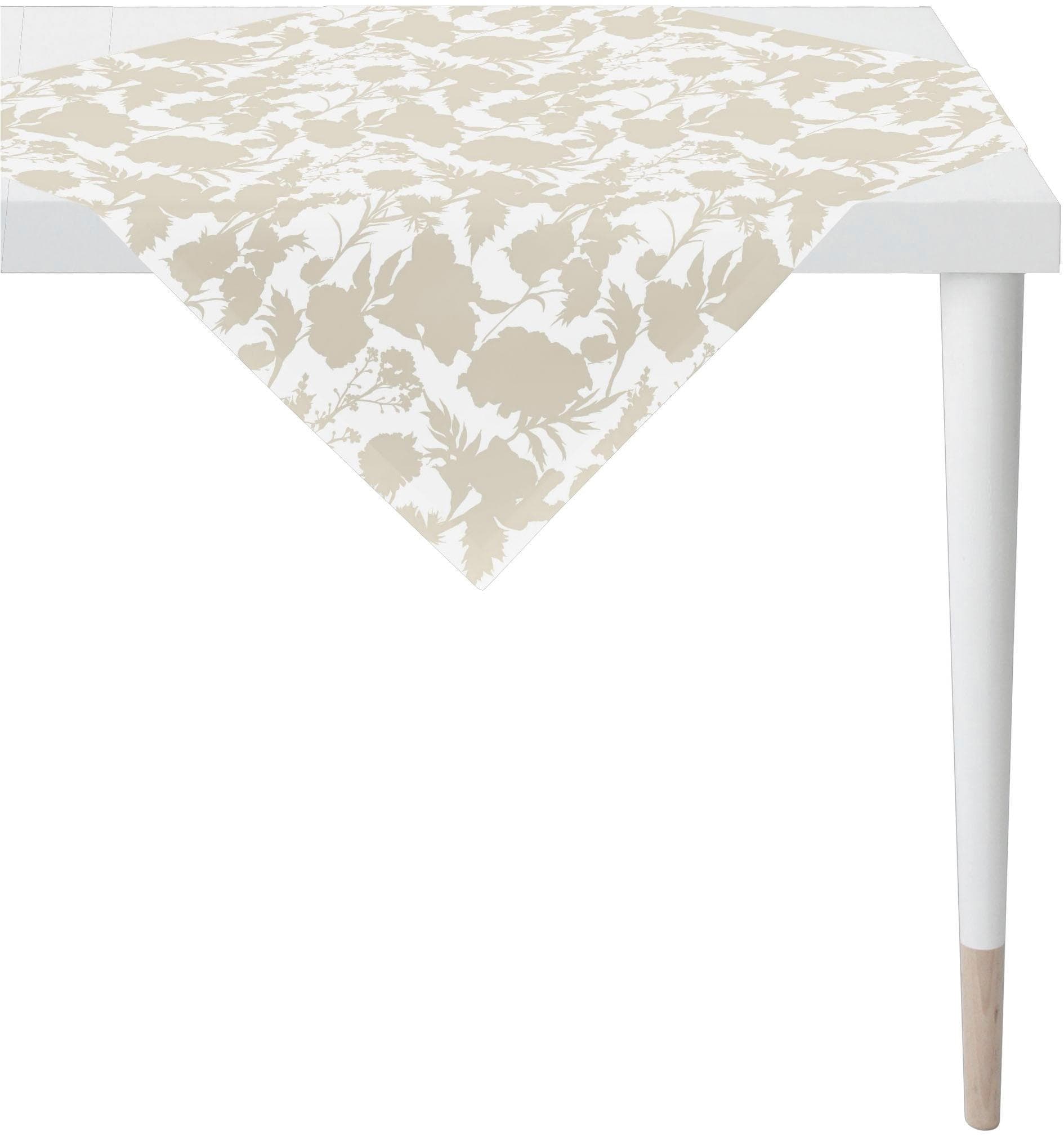 Tischdecke APELT 7002 Natur Blumenmuster