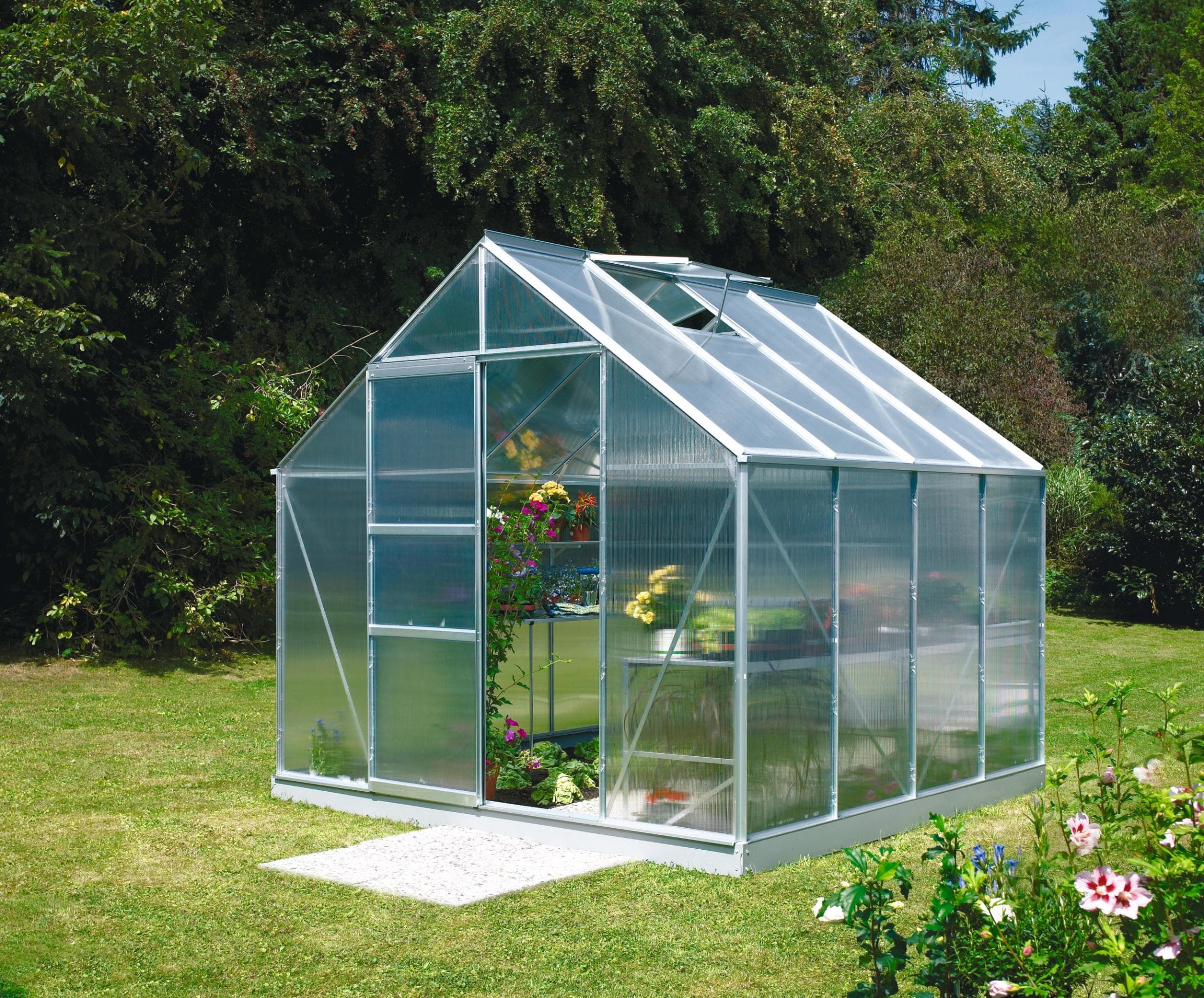 Vitavia Merkur 6700 Gewächshaus silber