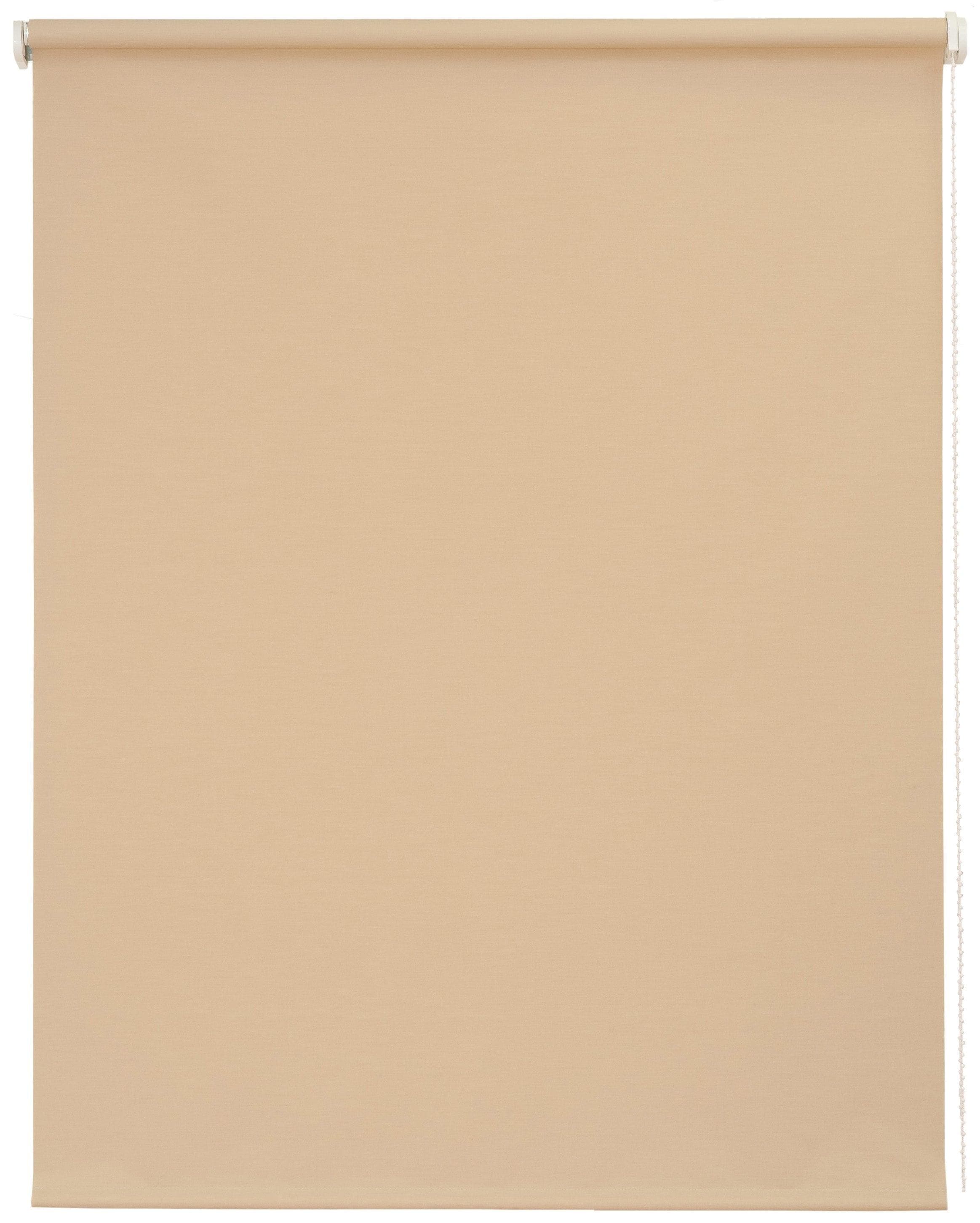 Seitenzugrollo SUNLINES Uni beige 102x180 cm