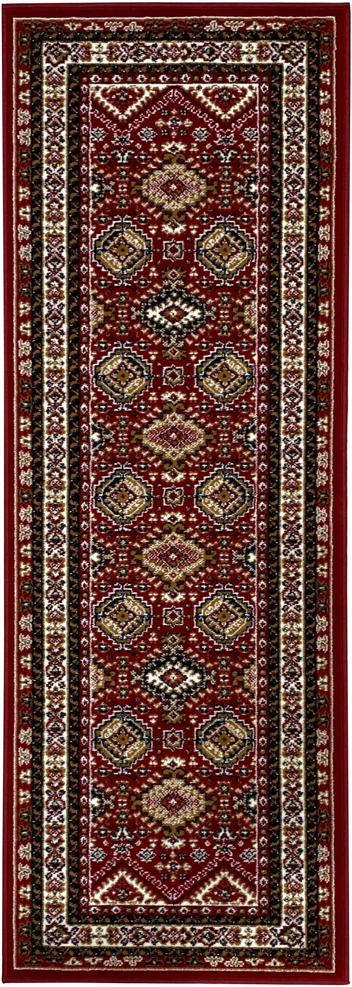 Läufer MY HOME "Diantha" Gr. 13, Rot, Orientalisch